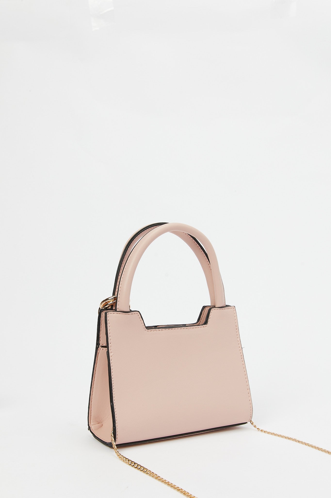 Redtag-Pink-Clutch-Bag-With-Gold-Chain-Category:Bags,-Colour:Pink,-Filter:Women's-Accessories,-New-In,-New-In-Women-ACC,-Non-Sale,-RMD,-S23B,-Section:Women,-Women-Bags-Women-