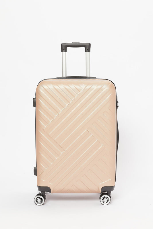 Redtag-Pink-Color-24"-Abs-Hard-Trolley-Case-Category:Luggage-Trolleys,-Colour:Pink,-Filter:Travel-Accessories,-LUG-Luggage-Trolleys,-New-In,-New-In-LUG-ACC,-Non-Sale,-S23B,-Section:Homewares-Travel-Accessories-