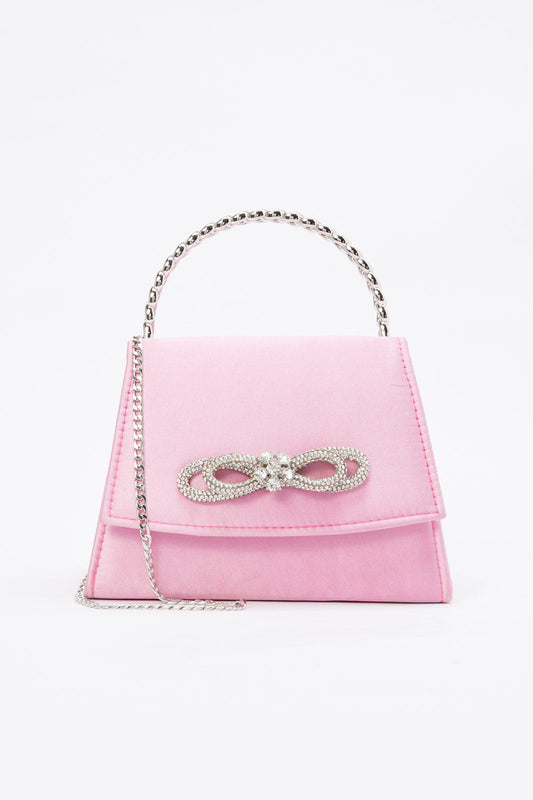 Redtag-Pink-Embellished-Now-With-Hop-Handle-Evening-Clutch-Category:Bags,-Colour:Pink,-Filter:Women's-Accessories,-New-In,-New-In-Women-ACC,-Non-Sale,-RMD,-S23B,-Section:Women,-Women-Bags-Women-