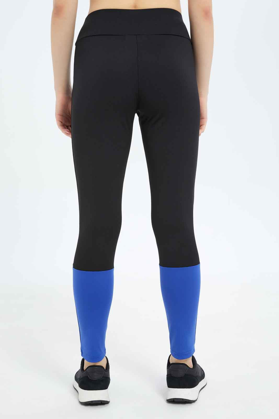 Redtag-Women-Blue-Color-Bblock-Active-Pant-With-Placement-Print-Category:Joggers,-Colour:Assorted,-Deals:New-In,-Filter:Women's-Clothing,-New-In-Women-APL,-Non-Sale,-S23B,-Section:Women,-Women-Joggers-Women's-