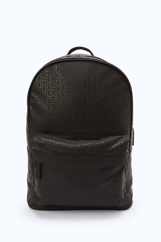 Redtag-Black-Printed-Cross-Backpack-Category:Bags,-Colour:Black,-Filter:Men's-Accessories,-Men-Bags,-New-In,-New-In-Men-ACC,-Non-Sale,-S23B,-Section:Men-Men's-