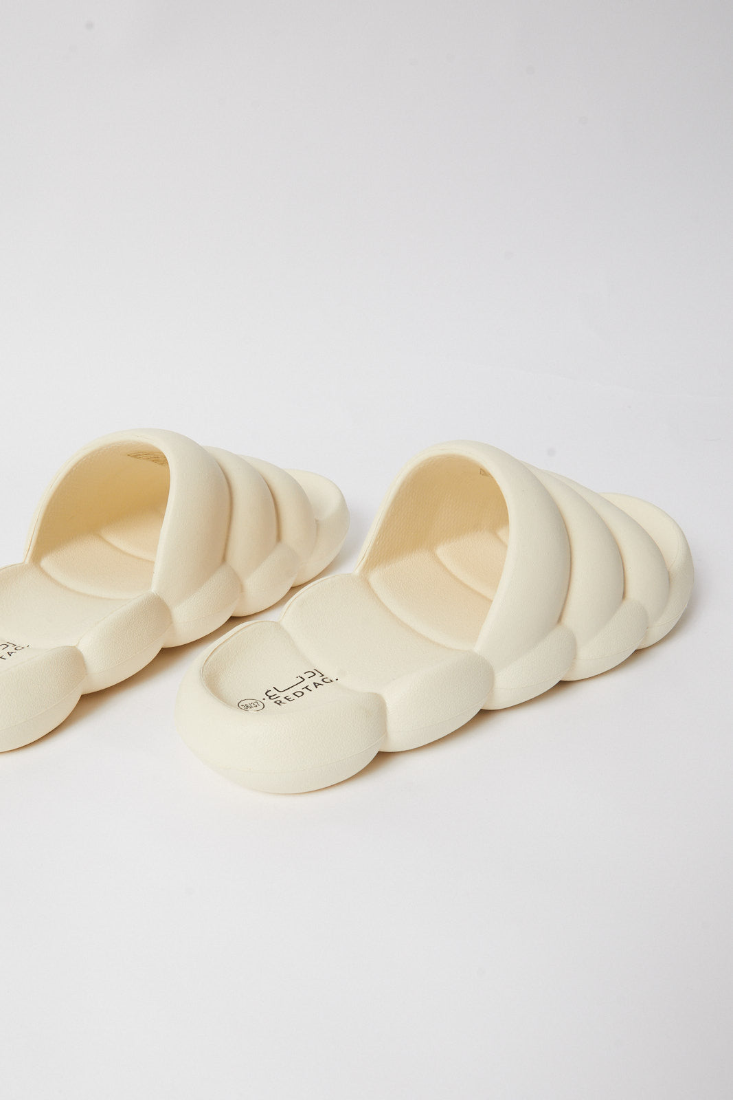 Redtag-Ivory-Moulded-Mule-Category:Flip-Flops,-Colour:Ivory,-Deals:New-In,-Filter:Women's-Footwear,-N/A,-New-In-Women-FOO,-Non-Sale,-S23B,-Section:Women,-Women-Flip-Flops-Women's-