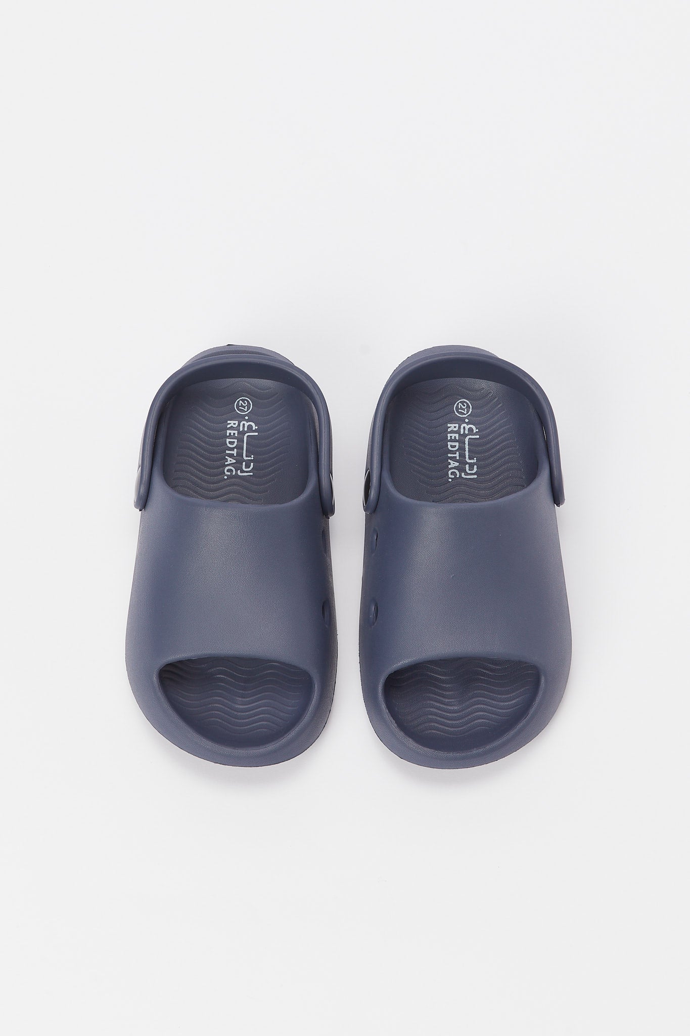 Redtag-Navygrey-Moulded-Slide-With-Backstrap-BOY-Flip-Flops,-Category:Flip-Flops,-Colour:Navy,-Deals:New-In,-Filter:Boys-Footwear-(3-to-5-Yrs),-H1:FOO,-H2:BOY,-H3:SAF,-H4:FLF,-N/A,-New-In-BOY-FOO,-Non-Sale,-S23B,-Season:S23B,-Section:Boys-(0-to-14Yrs)-Boys-3 to 5 Years