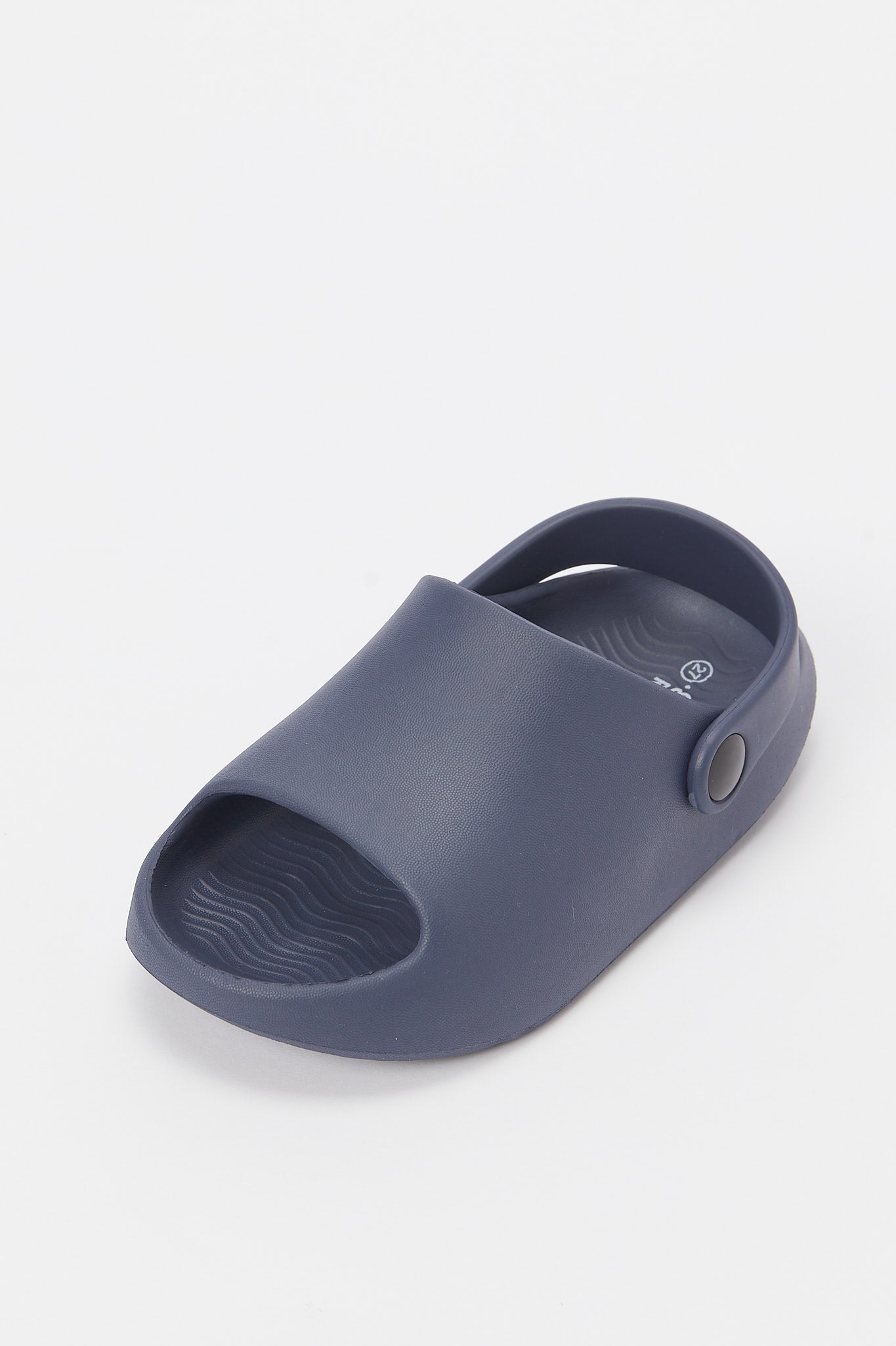 Redtag-Navygrey-Moulded-Slide-With-Backstrap-BOY-Flip-Flops,-Category:Flip-Flops,-Colour:Navy,-Deals:New-In,-Filter:Boys-Footwear-(3-to-5-Yrs),-H1:FOO,-H2:BOY,-H3:SAF,-H4:FLF,-N/A,-New-In-BOY-FOO,-Non-Sale,-S23B,-Season:S23B,-Section:Boys-(0-to-14Yrs)-Boys-3 to 5 Years