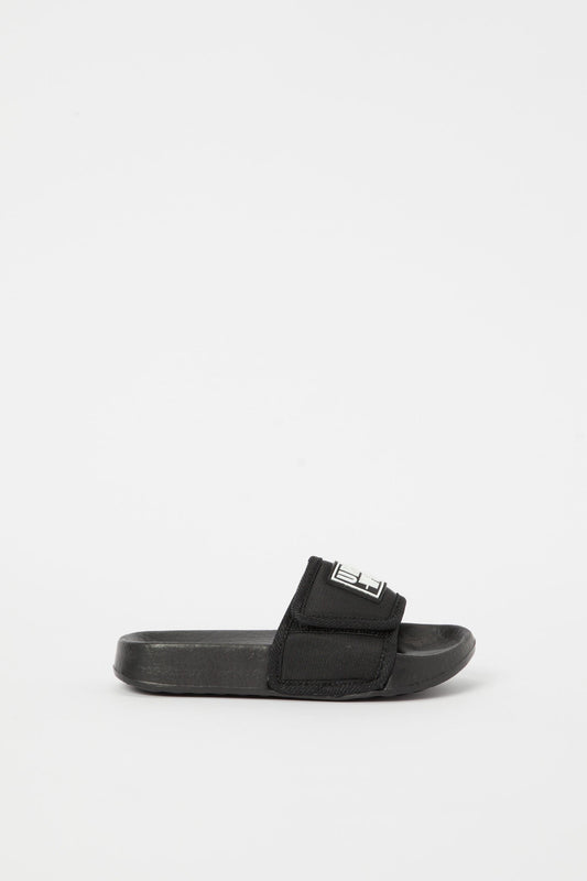 Redtag-Black-Slogan-Embossed-Slide-BOY-Flip-Flops,-Category:Flip-Flops,-Colour:Black,-Deals:New-In,-Filter:Boys-Footwear-(3-to-5-Yrs),-H1:FOO,-H2:BOY,-H3:SAF,-H4:FLF,-N/A,-New-In-BOY-FOO,-Non-Sale,-S23B,-Season:S23B,-Section:Boys-(0-to-14Yrs)-Boys-3 to 5 Years