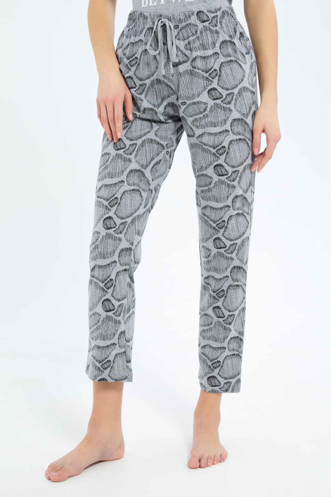 Redtag-Women-Assorted-Short-Aop-Bottom-Sleeves-Pajama-Set-Category:Pyjama-Sets,-Colour:Assorted,-Deals:New-In,-Filter:Women's-Clothing,-New-In-Women-APL,-Non-Sale,-S23B,-Section:Women,-TBL,-Women-Pyjama-Sets--