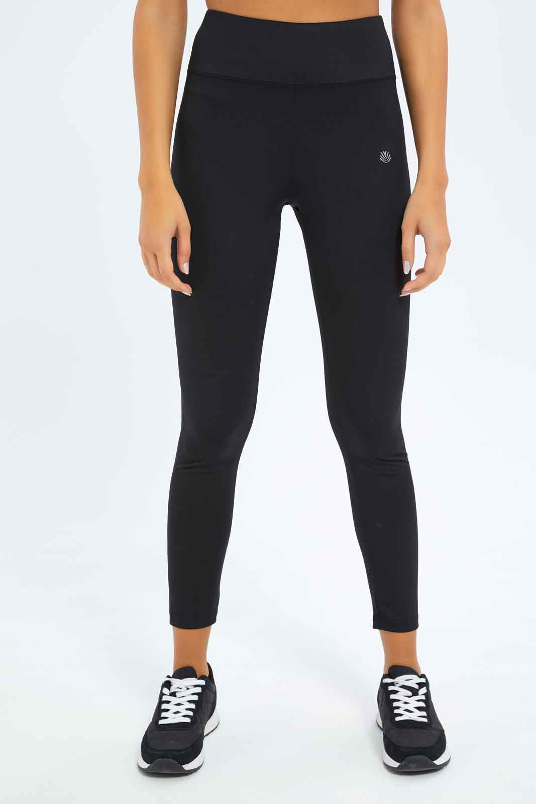 Redtag-Women-Black-Basic-Active-Legging-Category:Joggers,-Colour:Black,-Deals:New-In,-Filter:Women's-Clothing,-New-In-Women-APL,-Non-Sale,-S23B,-Section:Women,-Women-Joggers-Women's-