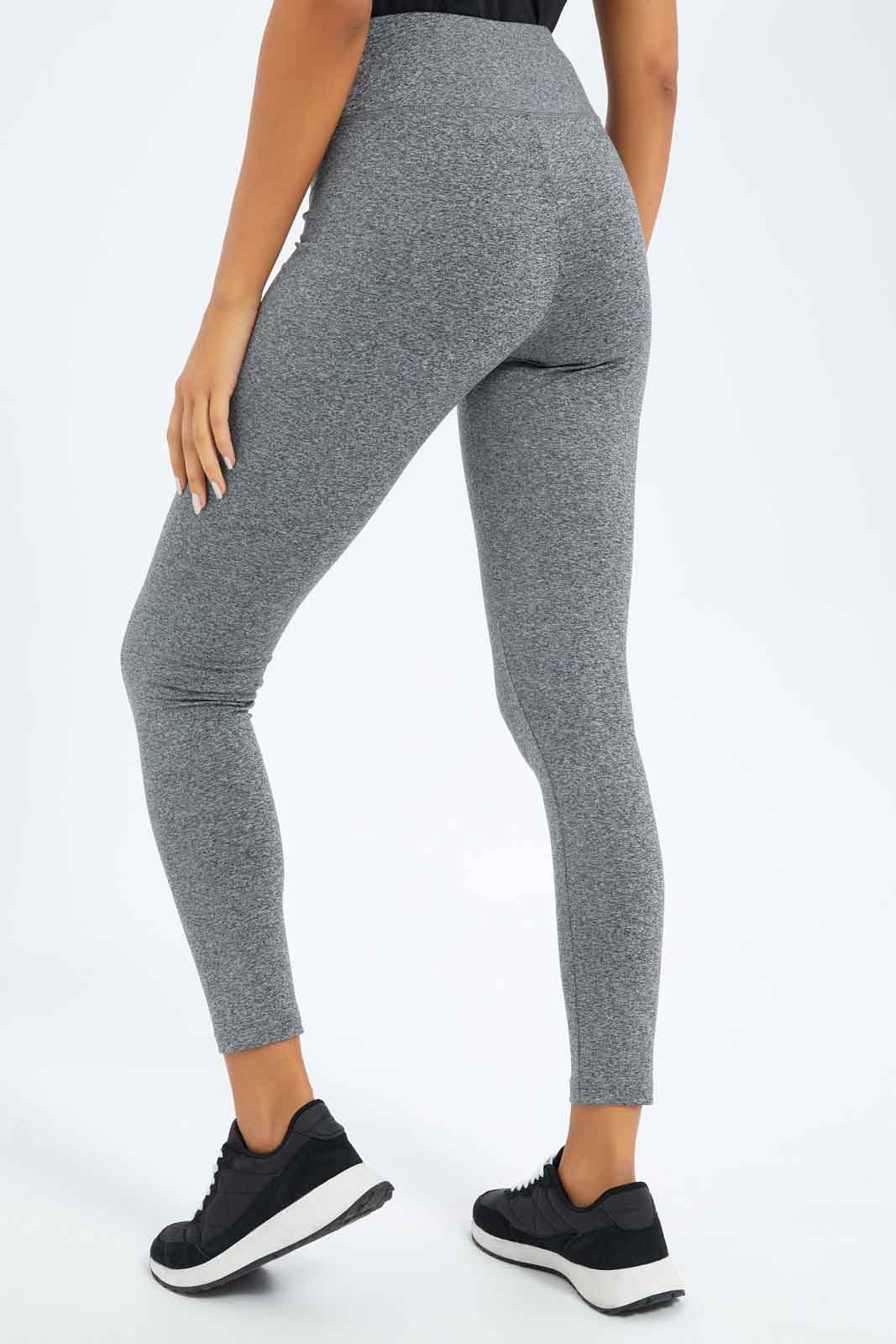 Redtag-Women-Grey-Basic-Active-Legging-Category:Joggers,-Colour:Grey,-Deals:New-In,-Filter:Women's-Clothing,-New-In-Women-APL,-Non-Sale,-S23B,-Section:Women,-Women-Joggers-Women's-