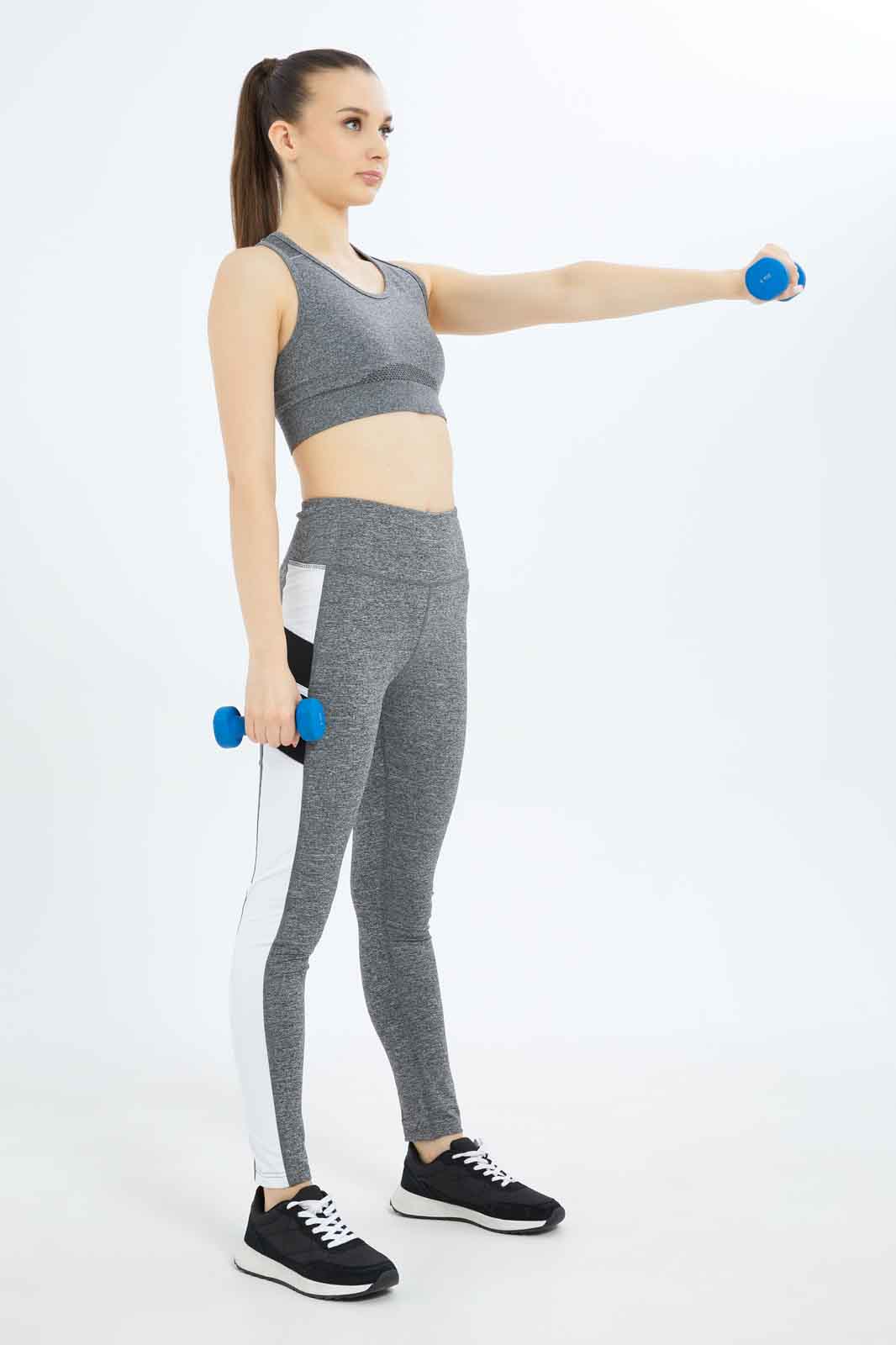 Redtag-Women-Sports-Bra-With-Reflector-Detaling-Category:T-Shirts,-Colour:Grey,-Deals:New-In,-Filter:Women's-Clothing,-New-In-Women-APL,-Non-Sale,-S23B,-Section:Women,-Women-T-Shirts-Women's-