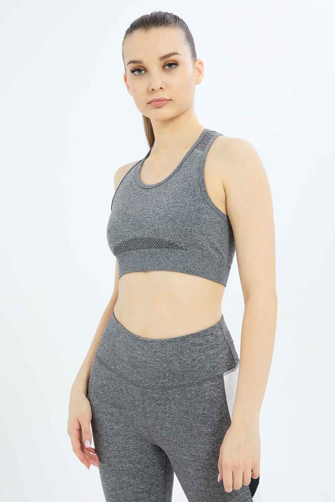Redtag-Women-Sports-Bra-With-Reflector-Detaling-Category:T-Shirts,-Colour:Grey,-Deals:New-In,-Filter:Women's-Clothing,-New-In-Women-APL,-Non-Sale,-S23B,-Section:Women,-Women-T-Shirts-Women's-