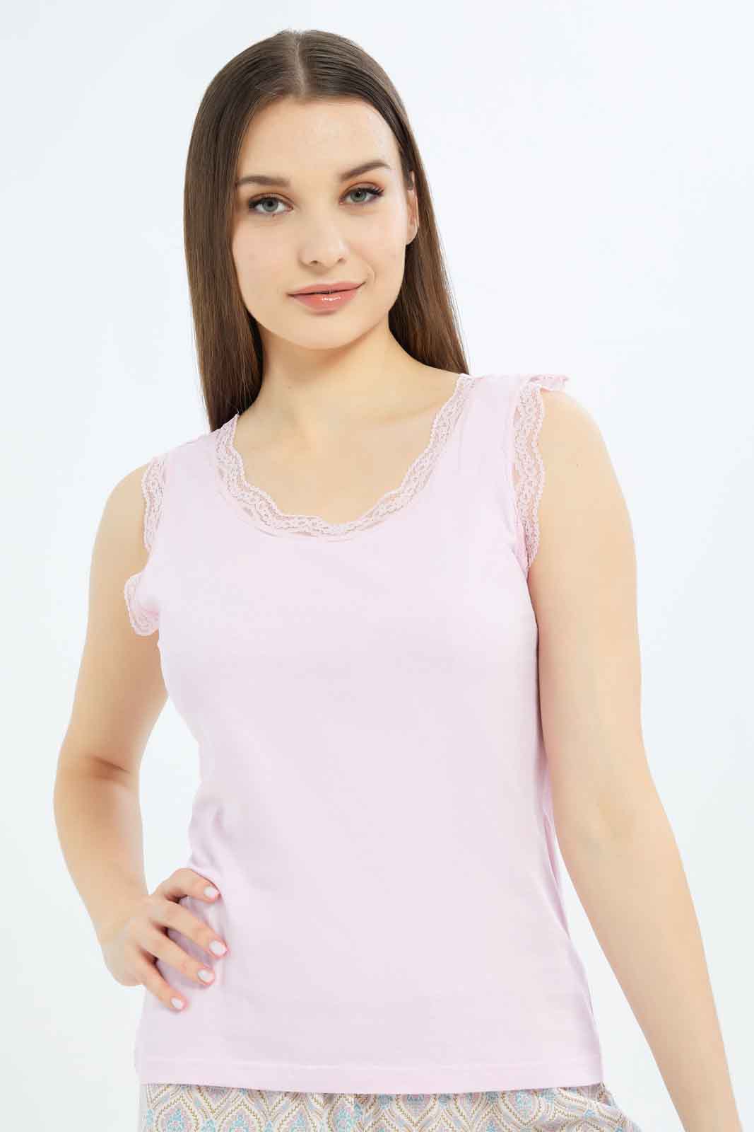 Redtag-Women-Assorted-Short-Sleeves-Table-Pajama-Set-Category:Pyjama-Sets,-Colour:Assorted,-Deals:New-In,-Filter:Women's-Clothing,-New-In-Women-APL,-Non-Sale,-S23B,-Section:Women,-TBL,-Women-Pyjama-Sets--