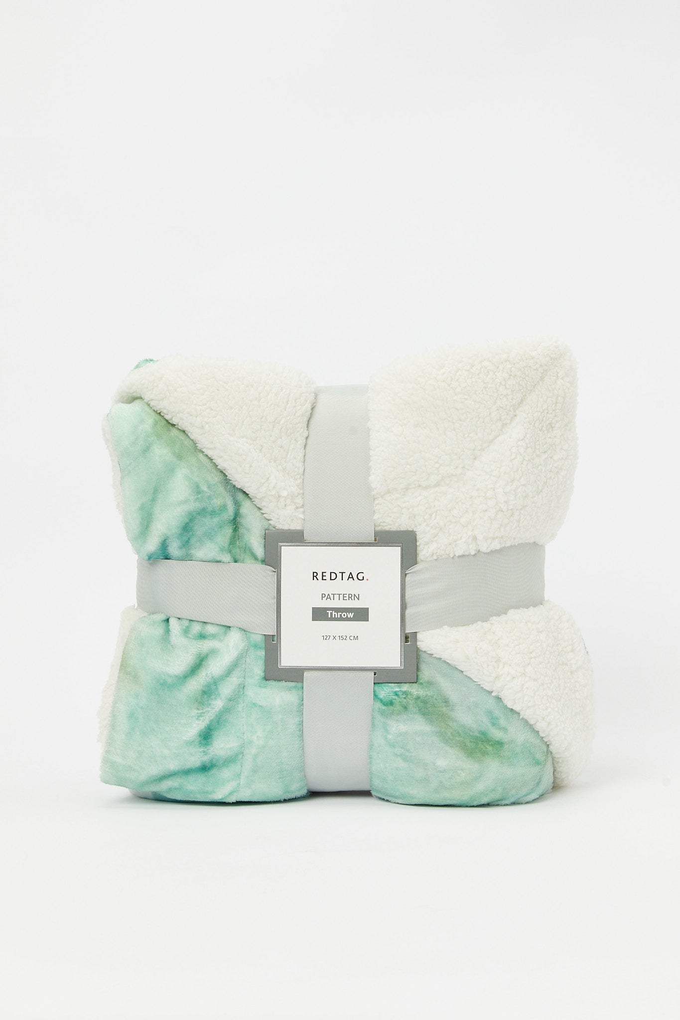 Redtag-Green-Floral-Reversible-Throw-Category:Throws,-Colour:Green,-Deals:New-In,-Filter:Home-Bedroom,-H1:HMW,-H2:BED,-H3:BEC,-H4:THR,-HMW-BED-Throws,-New-In-HMW-BED,-Non-Sale,-Promo:RIVA,-RMD,-S23B,-Season:S23B,-Section:Homewares,-Style:REVERSIBLE-Home-Bedroom-