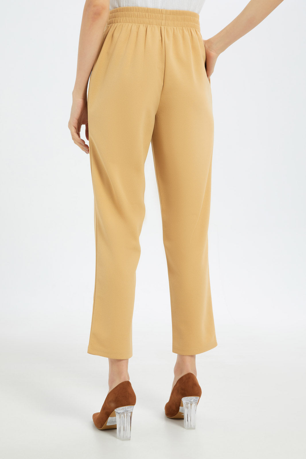 Redtag-Women-Sand-Trousers-Category:Trousers,-Colour:Sand,-Deals:New-In,-Filter:Women's-Clothing,-LDC,-LDC-Trousers,-New-In-LDC-APL,-Non-Sale,-S23C,-Section:Women,-TBL-Women's-