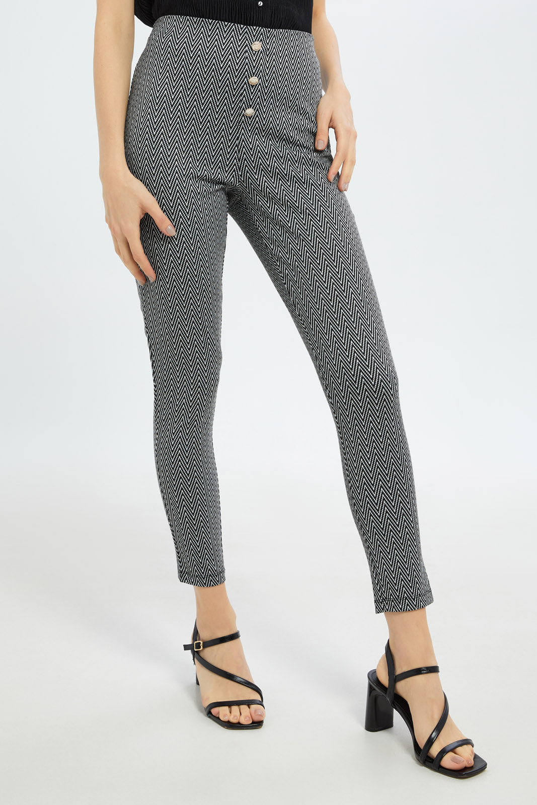 Redtag-Women-Black-Printed-Leggings-Category:Leggings,-Colour:Black,-Deals:New-In,-Filter:Women's-Clothing,-LDC,-LDC-Leggings,-New-In-LDC-APL,-Non-Sale,-S23C,-Section:Women,-TBL-Women's-