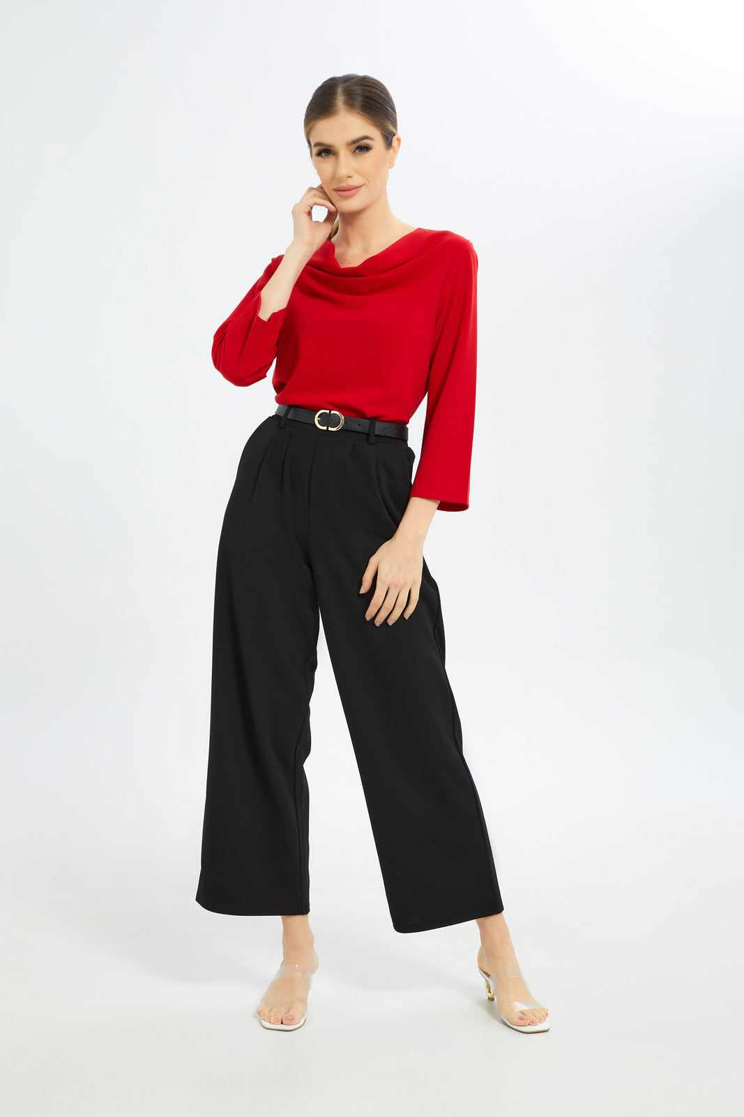 Redtag-Women-Black-Wide-Trousers-Category:Shorts,-Colour:Black,-Deals:New-In,-Filter:Women's-Clothing,-LDC,-LDC-Shorts,-New-In-LDC-APL,-Non-Sale,-S23C,-Section:Women,-TBL-Women's-