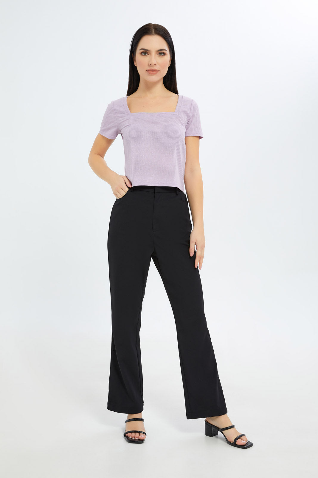 Redtag-Women-Purple-Lurex-Square-Neck-Top-Category:Tops,-Colour:Purple,-Deals:New-In,-Filter:Women's-Clothing,-H1:LWR,-H2:LEC,-H3:JYT,-H4:FJT,-LEC,-LEC-Tops,-New-In-LEC-APL,-Non-Sale,-S23C,-Season:S23C,-Section:Women-Women's-