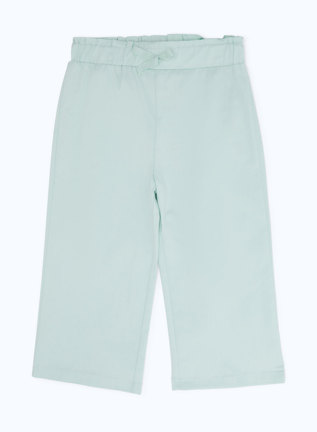 Redtag-Girls-Sage-High-Waist-Wideleg-Trouser-Category:Trousers,-Colour:Green,-Deals:New-In,-Filter:Infant-Girls-(3-to-24-Mths),-H1:KWR,-H2:ING,-H3:TRS,-H4:CTR,-ING-Trousers,-New-In-ING-APL,-Non-Sale,-S23B,-Season:S23B,-Section:Girls-(0-to-14Yrs)-Infant-Girls-3 to 24 Months
