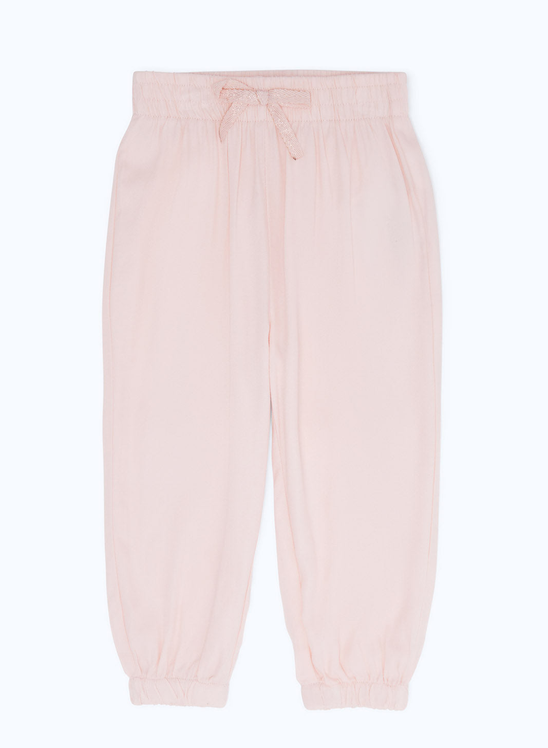 Redtag-Girls-Pink-Solid-Harem-Trouser-Category:Trousers,-Colour:Apricot,-Deals:New-In,-Filter:Infant-Girls-(3-to-24-Mths),-H1:KWR,-H2:ING,-H3:TRS,-H4:CTR,-ING-Trousers,-New-In-ING-APL,-Non-Sale,-S23B,-Season:S23B,-Section:Girls-(0-to-14Yrs)-Infant-Girls-3 to 24 Months