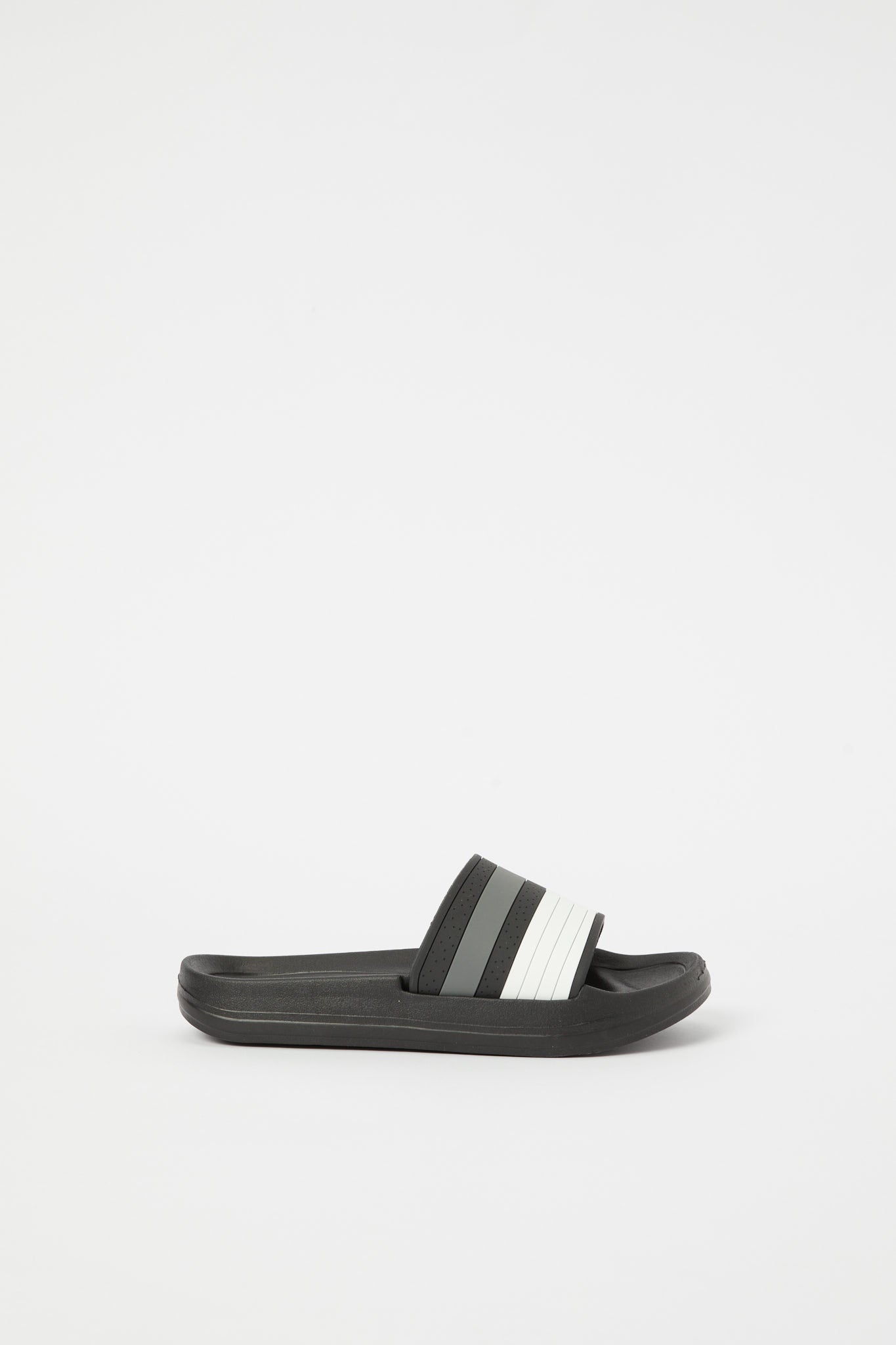 Redtag-Black-Stripe-Embossed-Slide-BSR-Flip-Flops,-Category:Flip-Flops,-Colour:Black,-Deals:New-In,-Filter:Boys-Footwear-(5-to-14-Yrs),-H1:FOO,-H2:BSR,-H3:SAF,-H4:FLF,-N/A,-New-In-BSR-FOO,-Non-Sale,-S23B,-Season:S23B,-Section:Boys-(0-to-14Yrs)-Senior-Boys-5 to 14 Years