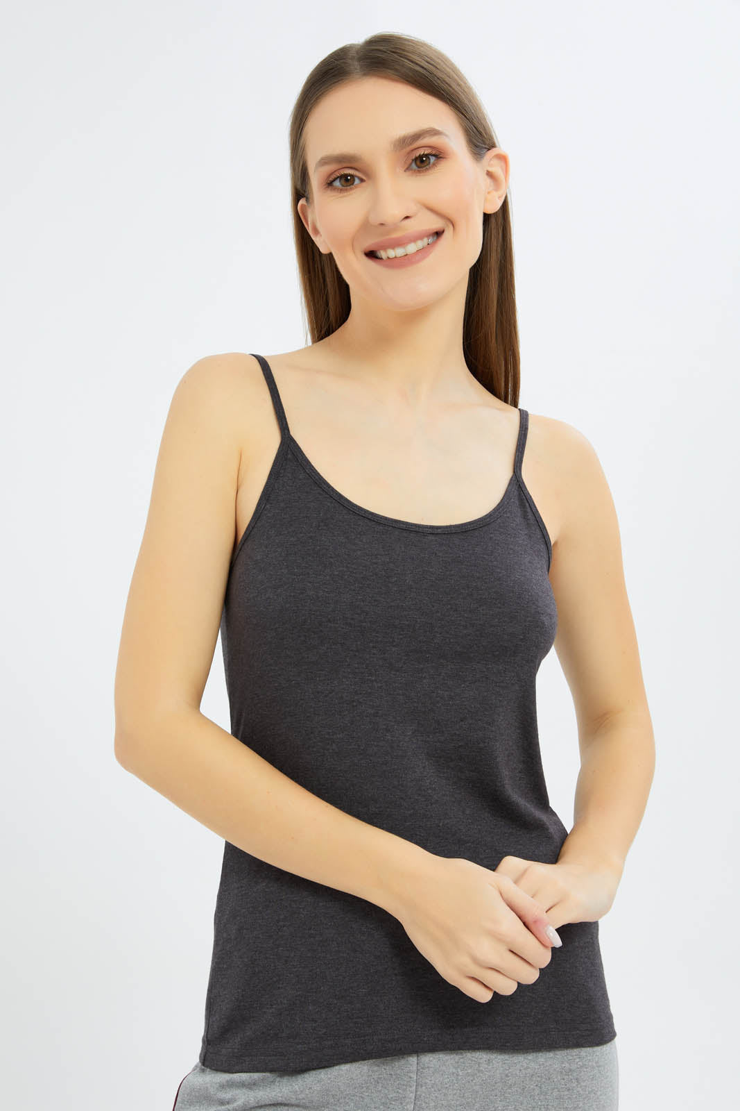 Redtag-Women-Beige-Plain-Strappy-Vest-Category:Vests,-Colour:Beige,-Deals:New-In,-Filter:Women's-Clothing,-KSH,-New-In-Women-APL,-Non-Sale,-S23B,-Section:Women,-Women-Vests-Women's-