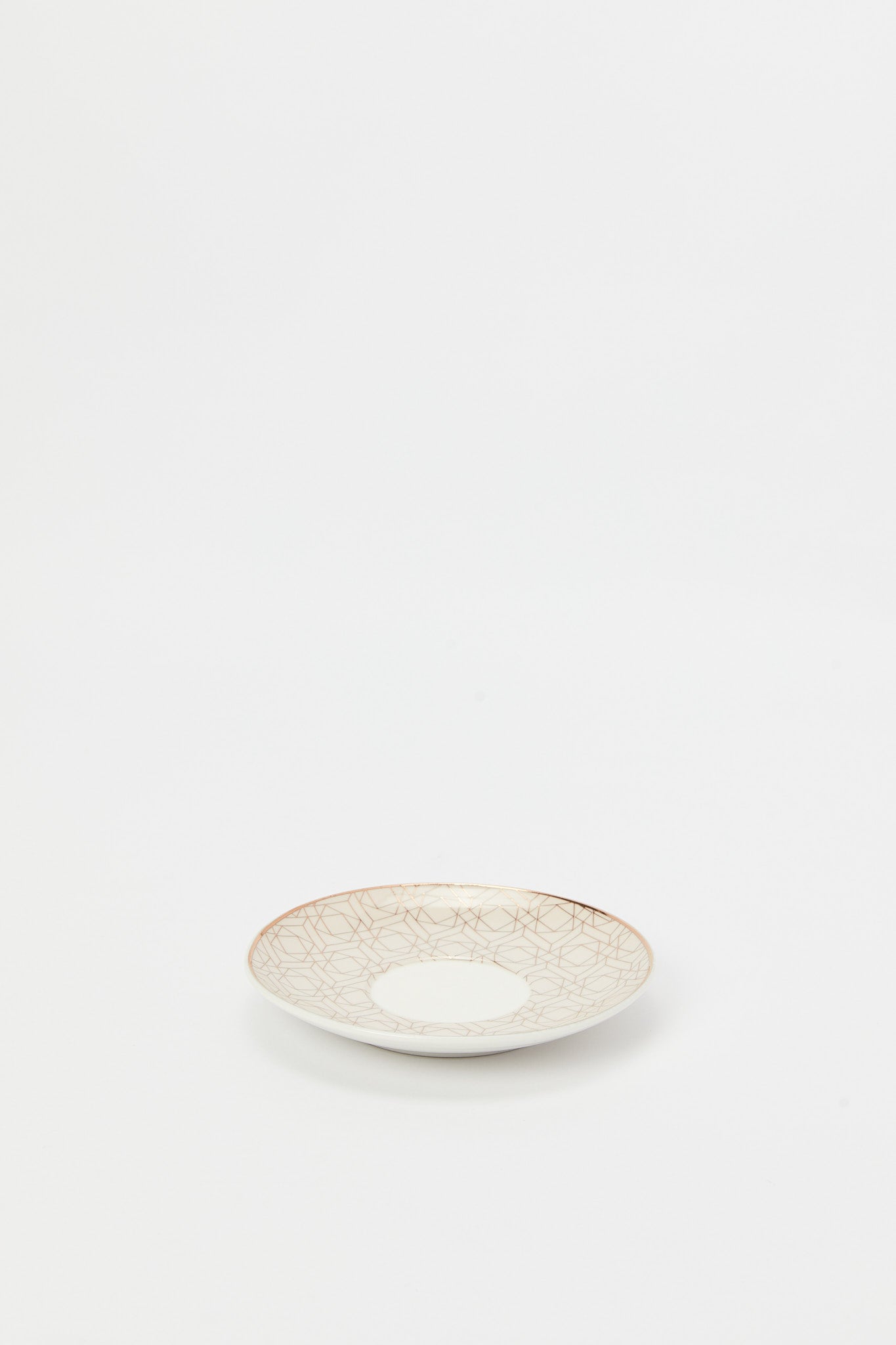 Redtag-Gold-Geometric-Cup-And-Saucer-Set-(4-Piece)-Category:Cups-&-Mugs,-Colour:Gold,-Deals:New-In,-Filter:Home-Dining,-H1:HMW,-H2:DIN,-H3:CRC,-H4:CCS,-HMW-DIN-Crockery,-New-In-HMW-DIN,-Non-Sale,-Packs,-Promo:STELLA,-RMD,-S23B,-Season:S23B,-Section:Homewares,-Set:Set-of-4,-Style:TEA-SETS-Home-Dining-