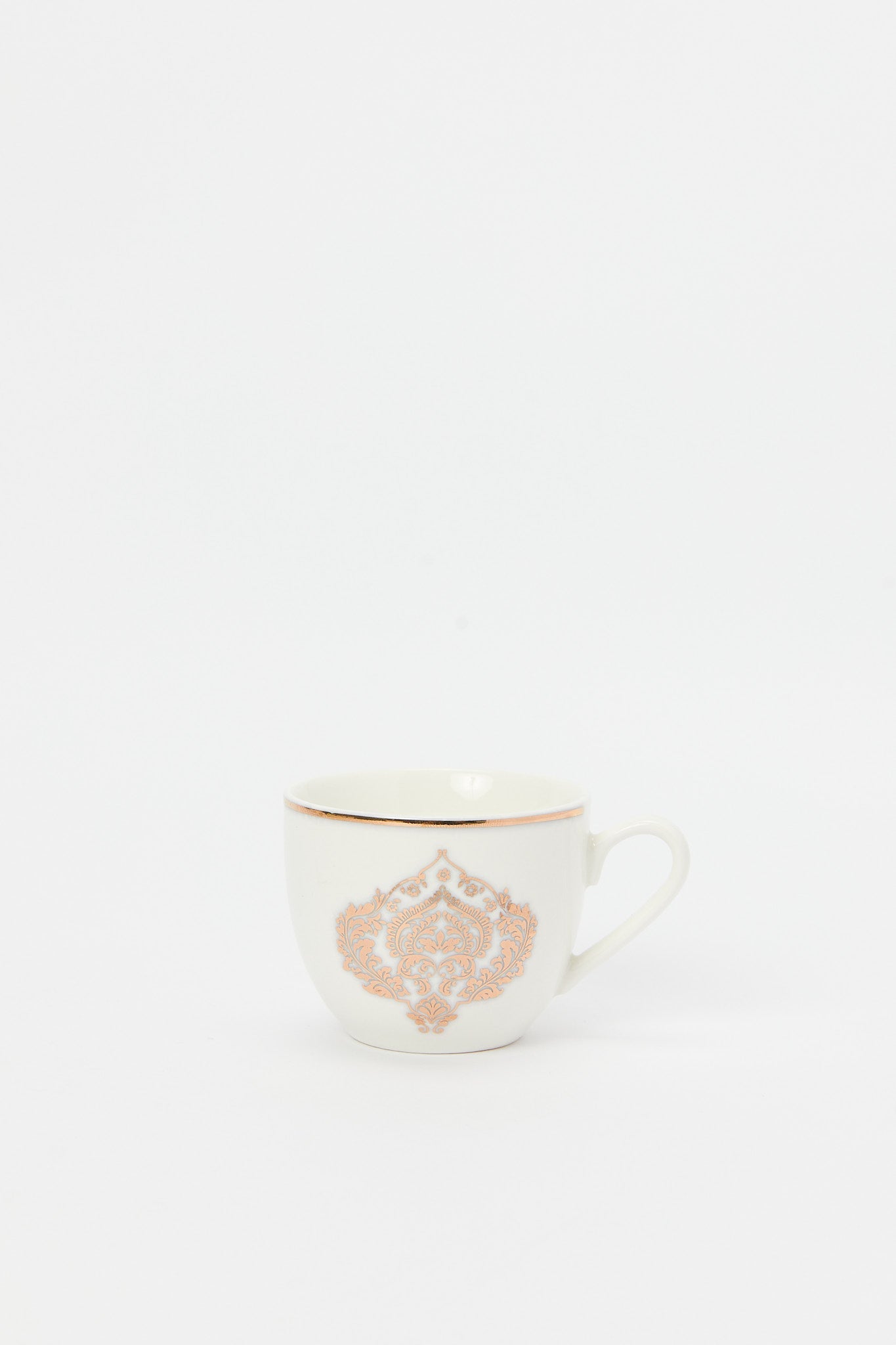 Redtag-Gold-Floral-Espresso-Set-(8-Piece)-Category:Cups-&-Mugs,-Colour:Gold,-Deals:New-In,-Filter:Home-Dining,-H1:HMW,-H2:DIN,-H3:CRC,-H4:CCS,-HMW-DIN-Crockery,-New-In-HMW-DIN,-Non-Sale,-Packs,-Promo:JULIETTE,-RMD,-S23B,-Season:S23B,-Section:Homewares,-Set:Set-of-8,-Style:TEA-SETS-Home-Dining-