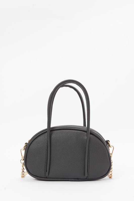 Redtag-Black-Embellished-Crossbody-Bag-Category:Bags,-Colour:Black,-Filter:Women's-Accessories,-H1:ACC,-H2:LAD,-H3:LAB,-H4:HBG,-New-In,-New-In-Women-ACC,-Non-Sale,-S23B,-Season:S23B,-Section:Women,-Women-Bags-Women-