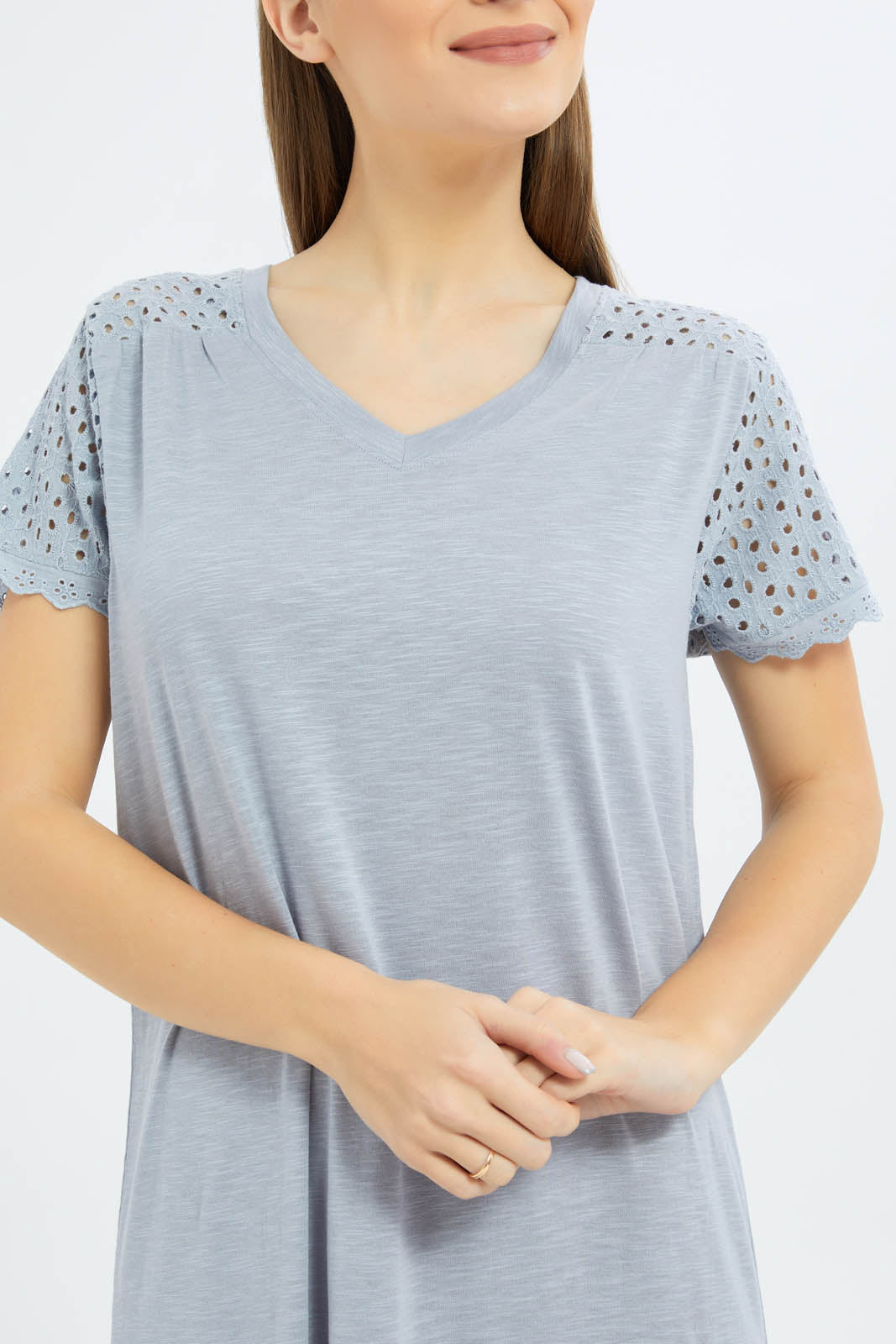 Redtag-Women-Assorted-Solid-Short-Sleeves-Nightgown-In-Extended-Size-Category:Nightgowns,-Colour:Assorted,-Deals:New-In,-Filter:Women's-Clothing,-New-In-Women-APL,-Non-Sale,-S23B,-Section:Women,-Women-Nightgowns--