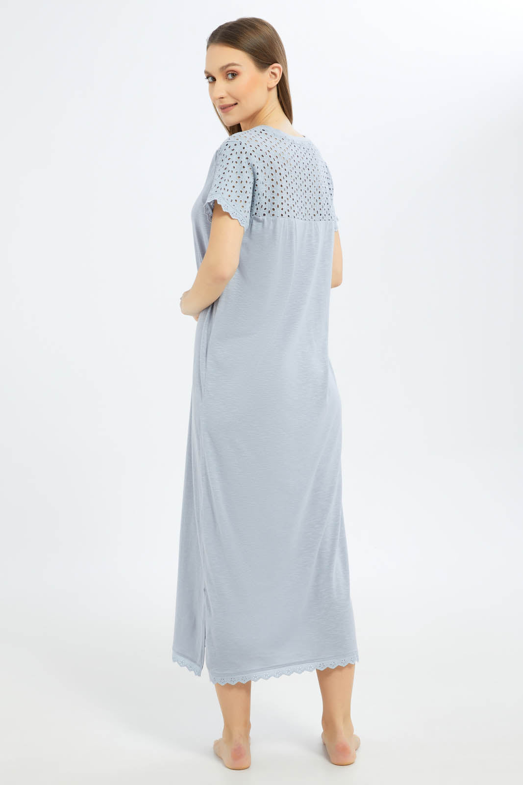 Redtag-Women-Assorted-Solid-Short-Sleeves-Nightgown-In-Extended-Size-Category:Nightgowns,-Colour:Assorted,-Deals:New-In,-Filter:Women's-Clothing,-New-In-Women-APL,-Non-Sale,-S23B,-Section:Women,-Women-Nightgowns--