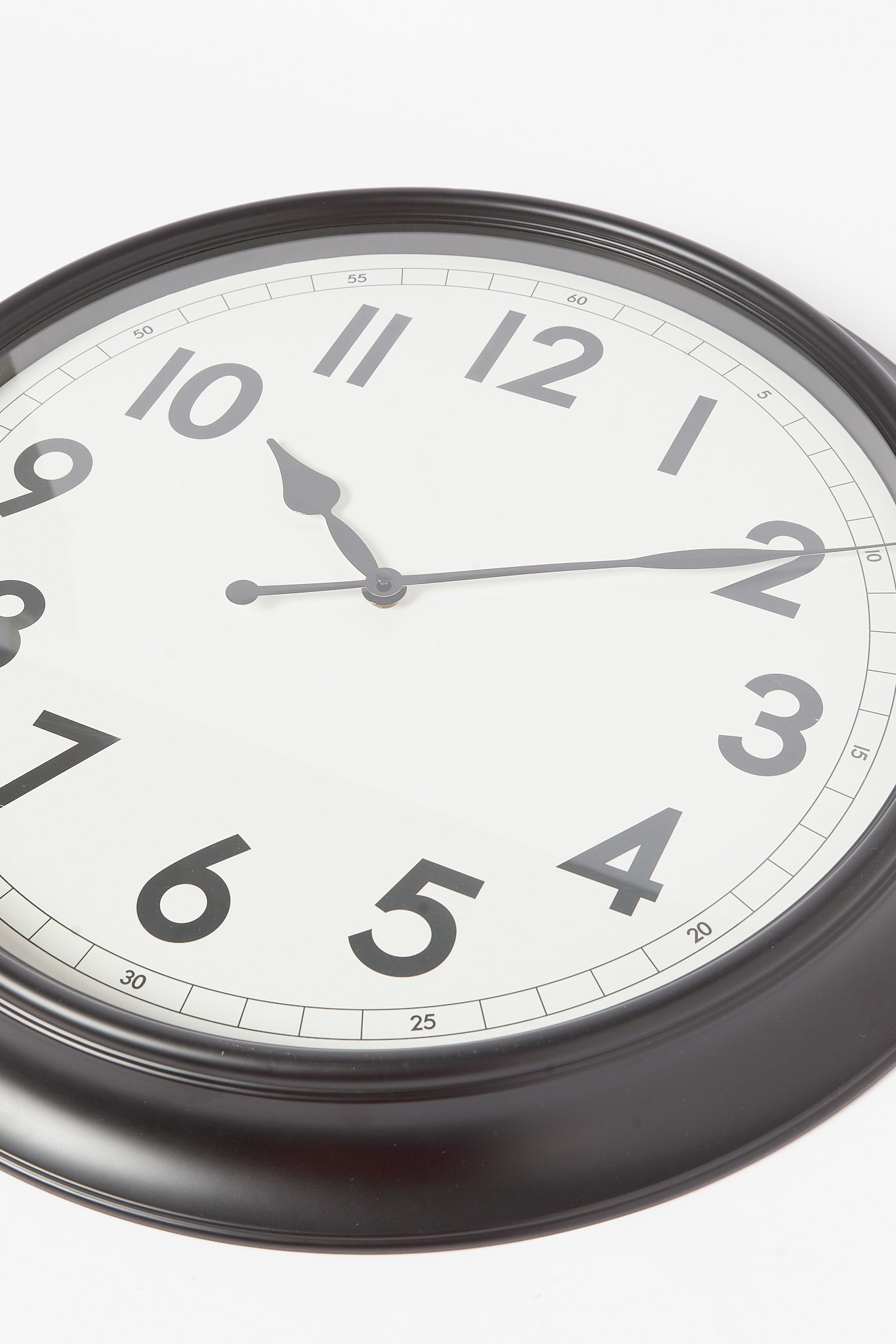 Redtag-Black-Decorative-Wall-Clock-Category:Clocks,-Colour:Black,-Deals:New-In,-Filter:Home-Decor,-H1:HMW,-H2:HOM,-H3:WDM,-H4:CLO,-HMW-HOM-Wall-Decor-&-Mirrors,-New-In-HMW-HOM,-Non-Sale,-S23A,-Season:S23A,-Section:Homewares-Home-Decor-