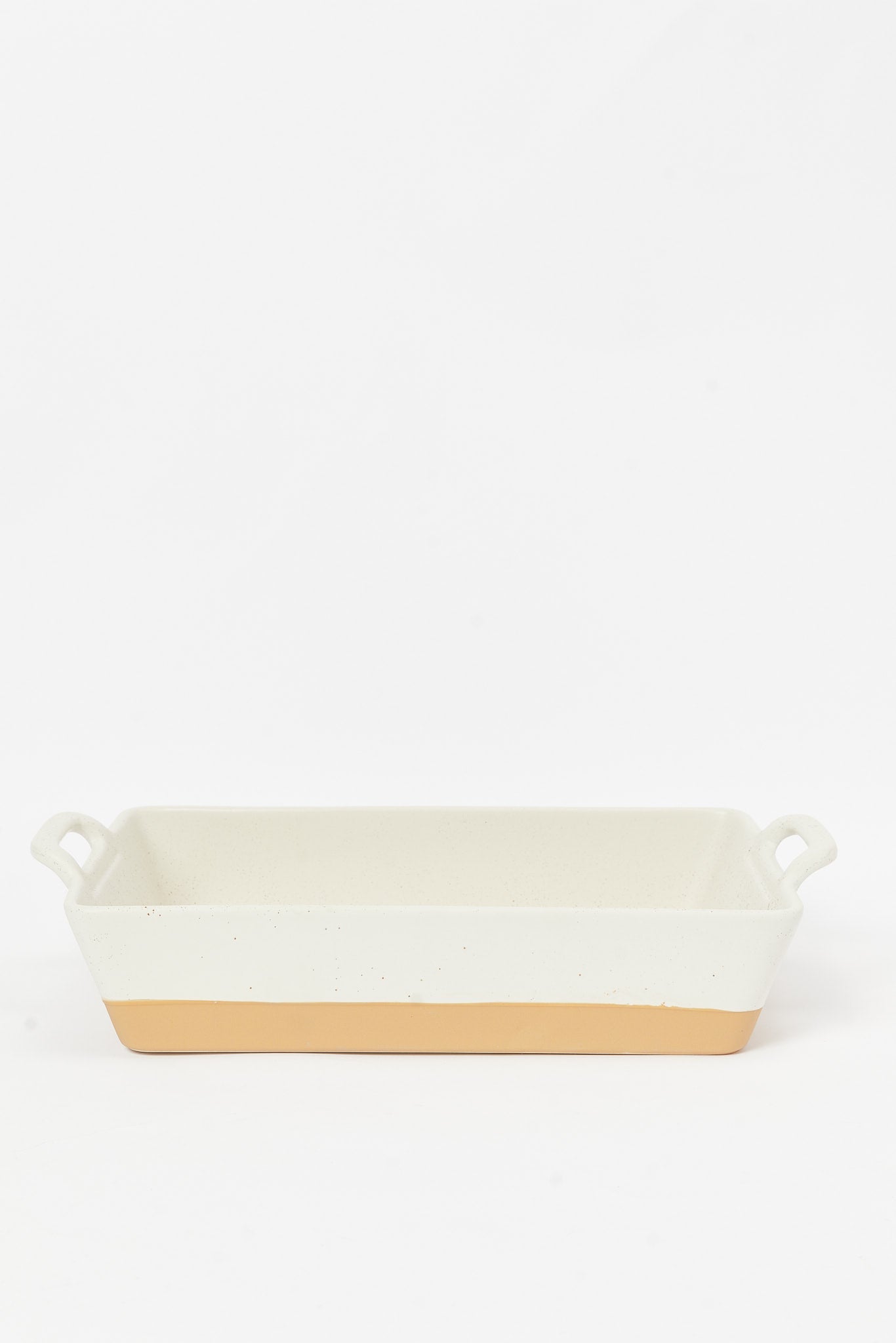 Redtag-Off-White-Rectangle-Baking-Dish-(Large)-Category:Bakeware,-Colour:Cream,-Deals:New-In,-Filter:Home-Dining,-HMW-DIN-Serveware,-New-In-HMW-DIN,-Non-Sale,-S23B,-Section:Homewares-Home-Dining-