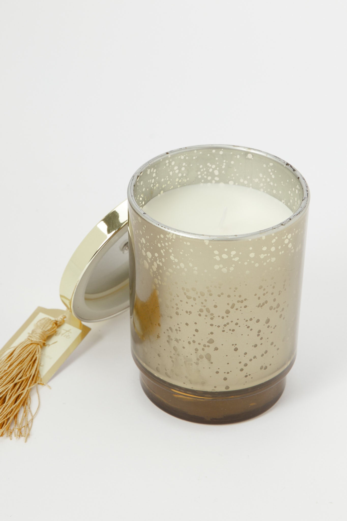 Redtag-Gold-Glass-Scented-Candle-With-Lid-And-Tassel-Category:Candles,-Colour:Gold,-Deals:New-In,-Event:,-Filter:Home-Decor,-H1:HMW,-H2:HOM,-H3:CNF,-H4:CAN,-HMW-HOM-Candle-&-Fragrances,-New-In-HMW-HOM,-Non-Sale,-Promo:JULIETTE,-RMD,-S23C,-Season:S23C,-Section:Homewares,-Style:SCENTED-CANDLE-Home-Decor-