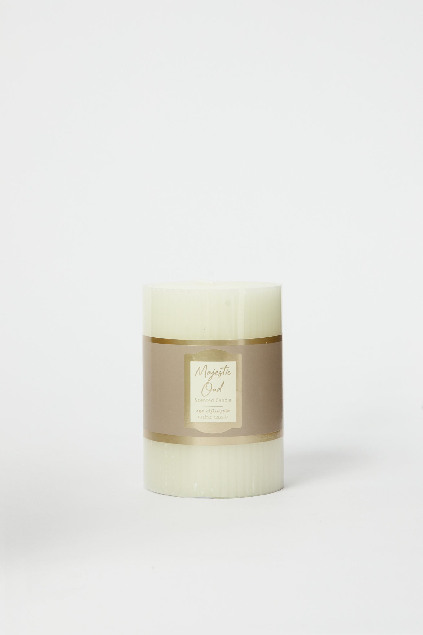 Redtag-Scented-Pillar-Candle-Category:Candles,-Colour:Gold,-Deals:New-In,-Event:,-Filter:Home-Decor,-H1:HMW,-H2:HOM,-H3:CNF,-H4:CAN,-HMW-HOM-Candle-&-Fragrances,-New-In-HMW-HOM,-Non-Sale,-Promo:JULIETTE,-RMD,-S23C,-Season:S23C,-Section:Homewares,-Style:SCENTED-CANDLE-Home-Decor-