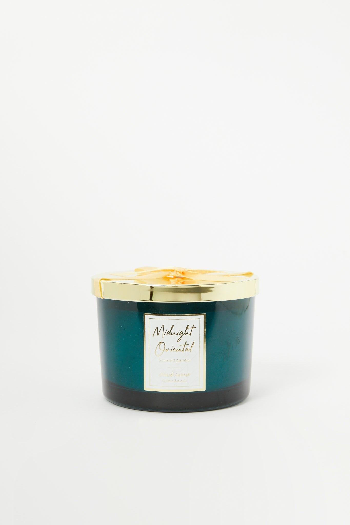 Redtag-Blue-Glass-Scented-Candle-With-Ribbon-Category:Candles,-Colour:Blue,-Deals:New-In,-Event:,-Filter:Home-Decor,-H1:HMW,-H2:HOM,-H3:CNF,-H4:CAN,-HMW-HOM-Candle-&-Fragrances,-New-In-HMW-HOM,-Non-Sale,-Promo:RIVA,-RMD,-S23B,-Season:S23B,-Section:Homewares,-Style:SCENTED-CANDLE-Home-Decor-