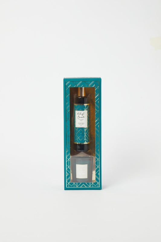 Redtag-Blue-Scented-Diffuser-&-Candle-Gift-Set-Category:Candles,-Colour:Blue,-Deals:New-In,-Event:,-Filter:Home-Decor,-H1:HMW,-H2:HOM,-H3:CNF,-H4:CAN,-HMW-HOM-Candle-&-Fragrances,-New-In-HMW-HOM,-Non-Sale,-Promo:RIVA,-RMD,-S23B,-Season:S23B,-Section:Homewares,-Style:SCENTED-CANDLE-Home-Decor-