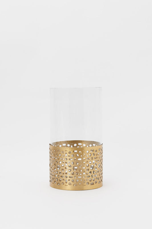 Redtag-Gold-Cutwork-Hurricane-Category:Bowls,-Colour:Gold,-Deals:New-In,-Filter:Home-Decor,-H1:HMW,-H2:HOM,-H3:DEA,-H4:GIW,-HMW-HOM-Decorative-Accessories,-New-In-HMW-HOM,-Non-Sale,-S23B,-Season:S23B,-Section:Homewares-Home-Decor-
