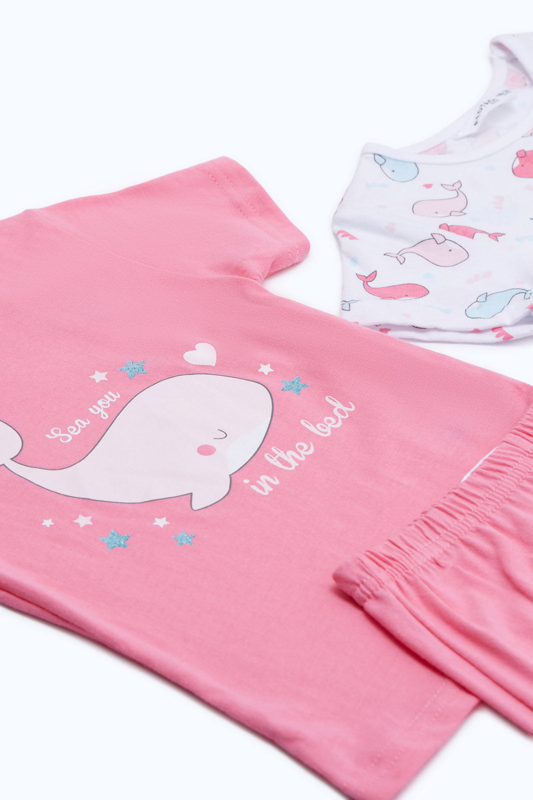 Redtag-Girls-Assorted-4Pc-Pack-Pyjama-Set-Category:Pyjama-Sets,-Colour:Assorted,-Deals:New-In,-Filter:Infant-Girls-(3-to-24-Mths),-H1:KWR,-H2:ING,-H3:NWR,-H4:PJS,-ING-Pyjama-Sets,-New-In-ING-APL,-Non-Sale,-S23B,-Season:S23B,-Section:Girls-(0-to-14Yrs),-Set:Set-of-4-Infant-Girls-3 to 24 Months