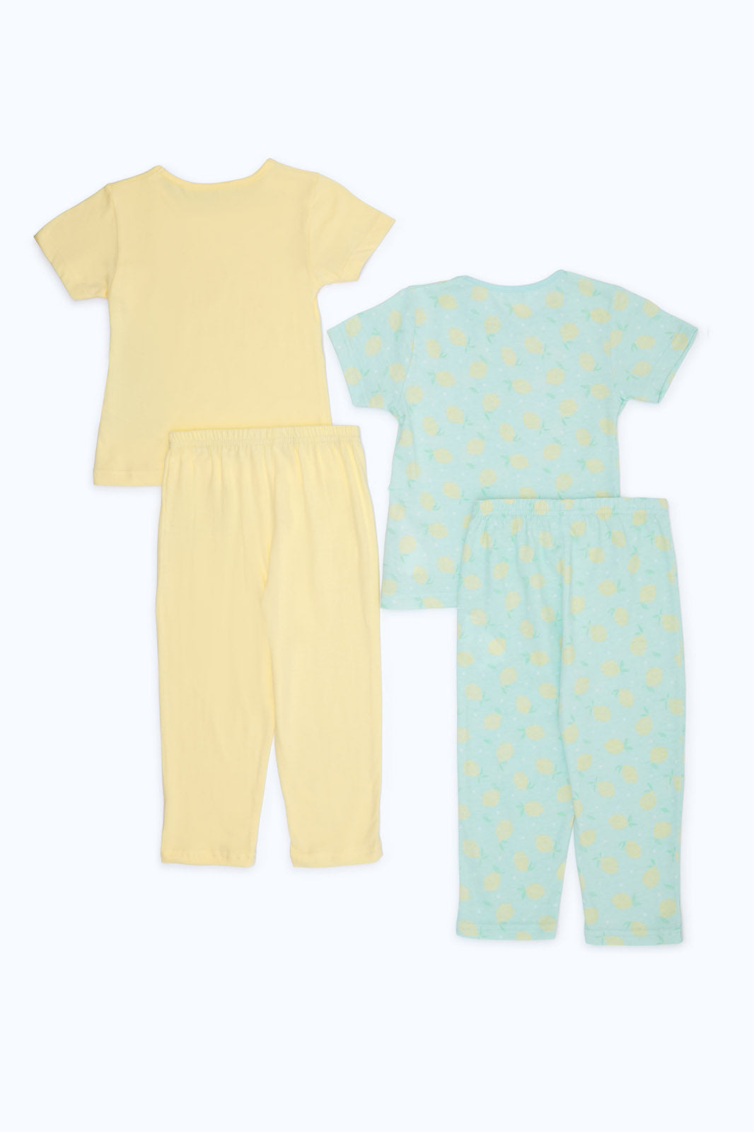 Redtag-Girls-Assorted-4Pc-Pack-Pyjama-Set-Category:Pyjama-Sets,-Colour:Assorted,-Deals:New-In,-Filter:Infant-Girls-(3-to-24-Mths),-H1:KWR,-H2:ING,-H3:NWR,-H4:PJS,-ING-Pyjama-Sets,-New-In-ING-APL,-Non-Sale,-S23B,-Season:S23B,-Section:Girls-(0-to-14Yrs),-Set:Set-of-4-Infant-Girls-3 to 24 Months