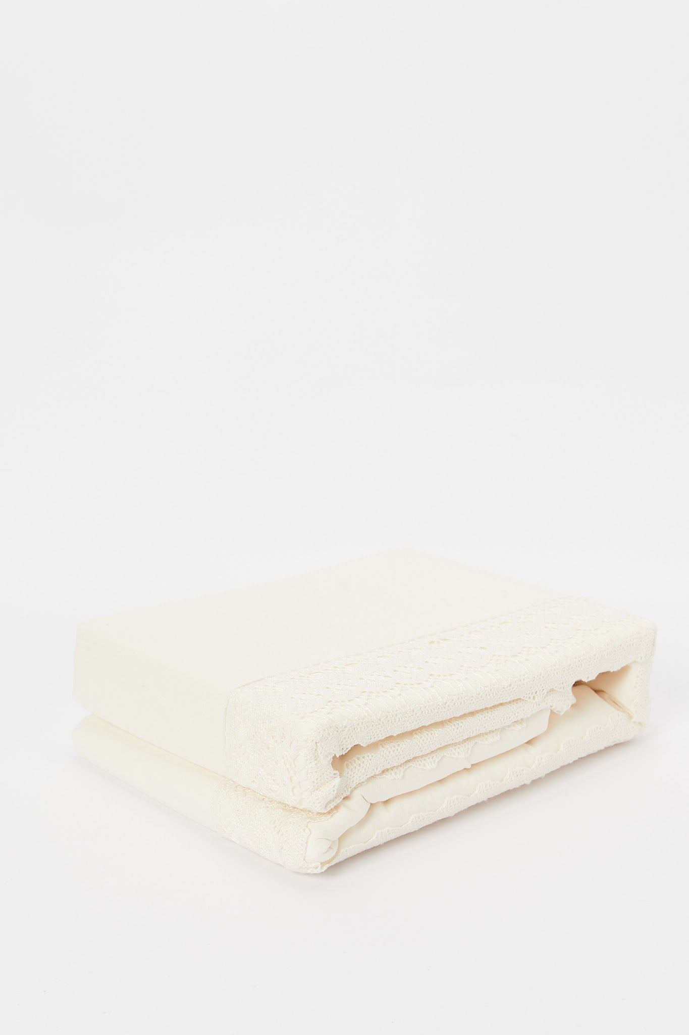 Redtag-Ivory-2-Piece-Duvet-Cover-Set-With-Lace-(Single-Size)-Category:Duvet-Covers,-Colour:Ivory,-Deals:New-In,-Filter:Home-Bedroom,-H1:HMW,-H2:BED,-H3:BLN,-H4:DVC,-HMW-BED-Duvet-Covers,-New-In-HMW-BED,-Non-Sale,-Packs,-Promo:JULIETTE,-S23B,-Season:S23B,-Section:Homewares,-Set:Set-of-2,-Style:SOLID-Home-Bedroom-