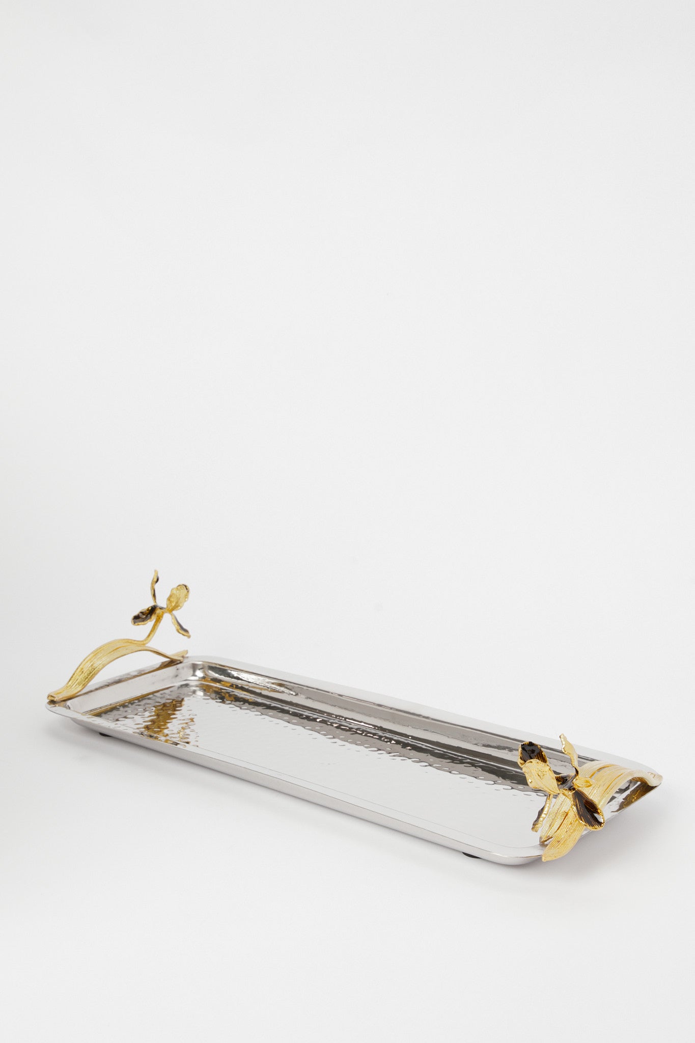 Redtag-Silver-Hammered-Rectangle-Tray-Category:2-Tier-Stand,-Colour:Silver,-Deals:New-In,-Filter:Home-Dining,-H1:HMW,-H2:DIN,-H3:SEW,-H4:SSI,-HMW-DIN-Serveware,-New-In-HMW-DIN,-Non-Sale,-Promo:JULIETTE,-RMD,-S23B,-Season:S23B,-Section:Homewares,-Style:TRAY-METAL-Home-Dining-