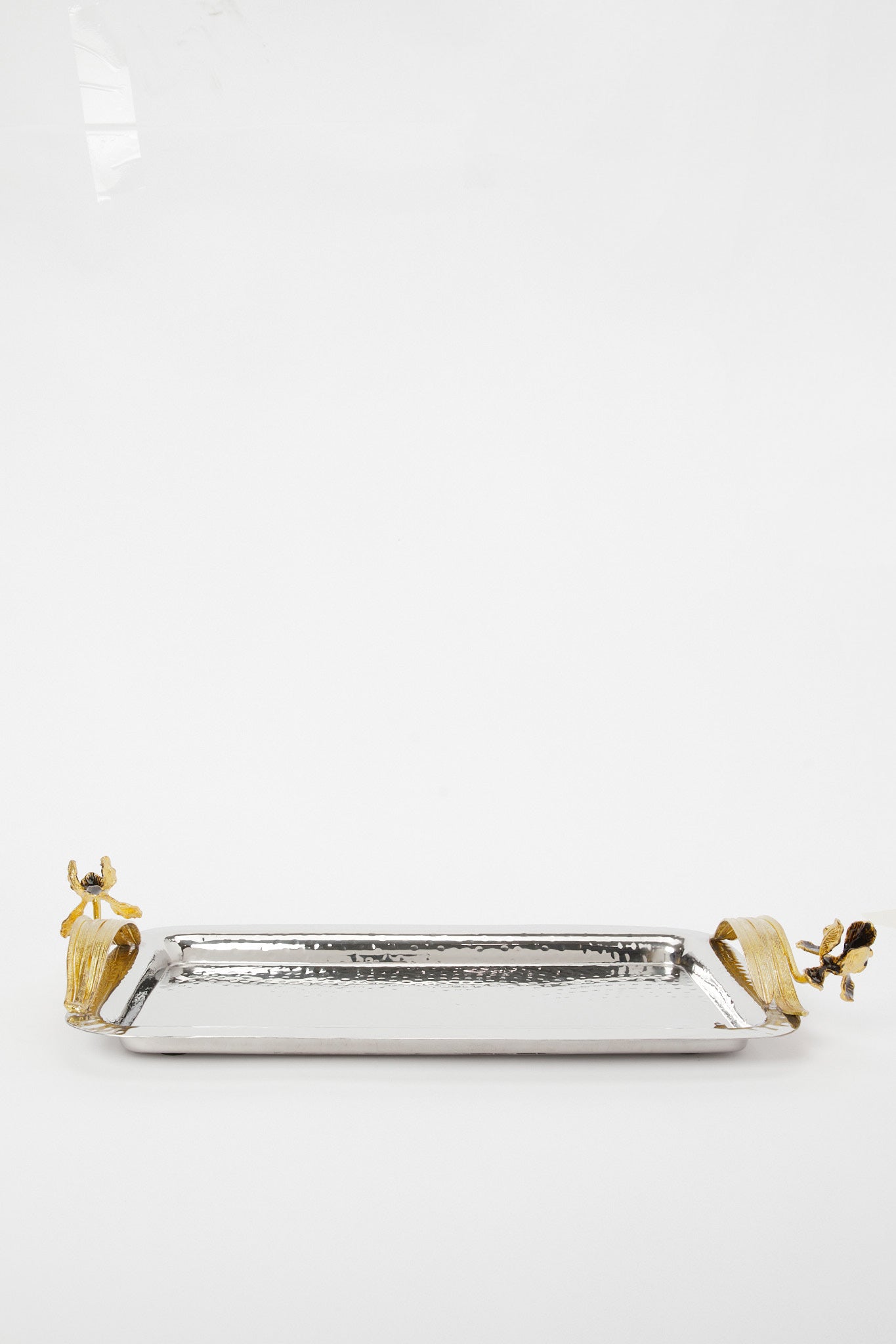 Redtag-Silver-Hammered-Rectangle-Tray-Category:2-Tier-Stand,-Colour:Silver,-Deals:New-In,-Filter:Home-Dining,-H1:HMW,-H2:DIN,-H3:SEW,-H4:SSI,-HMW-DIN-Serveware,-New-In-HMW-DIN,-Non-Sale,-Promo:JULIETTE,-RMD,-S23B,-Season:S23B,-Section:Homewares,-Style:TRAY-METAL-Home-Dining-