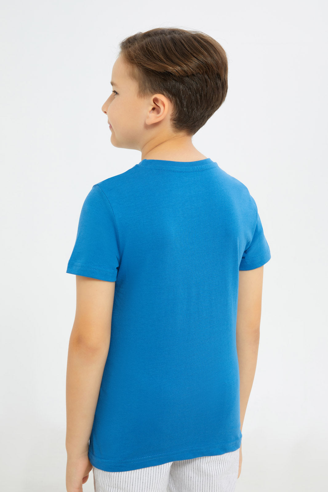 Redtag-Boys-Cobalt-Blue-Shark-Short-Sleeve-Graphic-T-Shirt-BOY-T-Shirts,-Category:T-Shirts,-Colour:Blue,-Deals:New-In,-Filter:Boys-(2-to-8-Yrs),-H1:KWR,-H2:BOY,-H3:TSH,-H4:TSH,-New-In-BOY-APL,-Non-Sale,-Promo:TBL,-S23C,-Season:S23C,-Section:Boys-(0-to-14Yrs),-TBL-Boys-2 to 8 Years