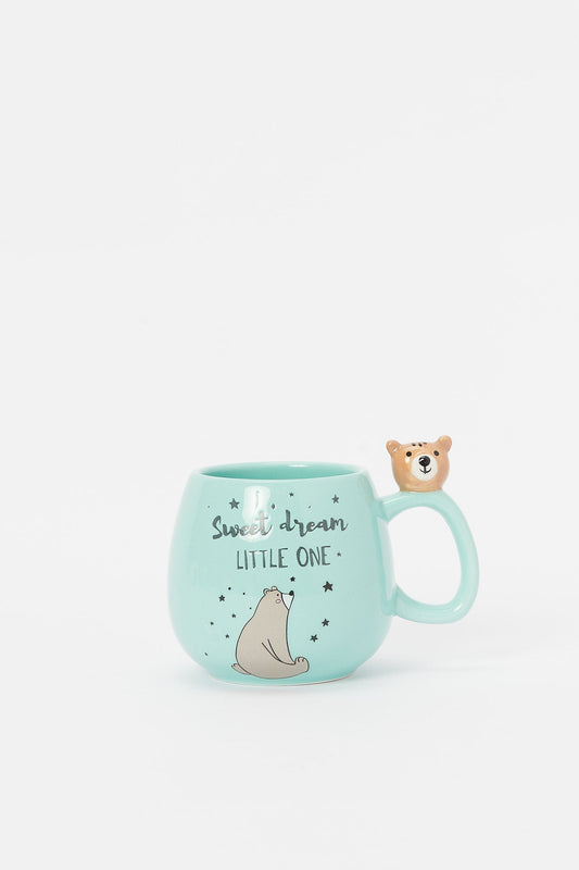 Redtag-Blue-BearÂ Mug-Category:Bottles,-Colour:Blue,-Deals:New-In,-Filter:Home-Dining,-H1:HMW,-H2:DIN,-H3:CRC,-H4:CSN,-HMW-DIN-Crockery,-New-In-HMW-DIN,-Non-Sale,-S23B,-Season:S23B,-Section:Homewares-Home-Dining-