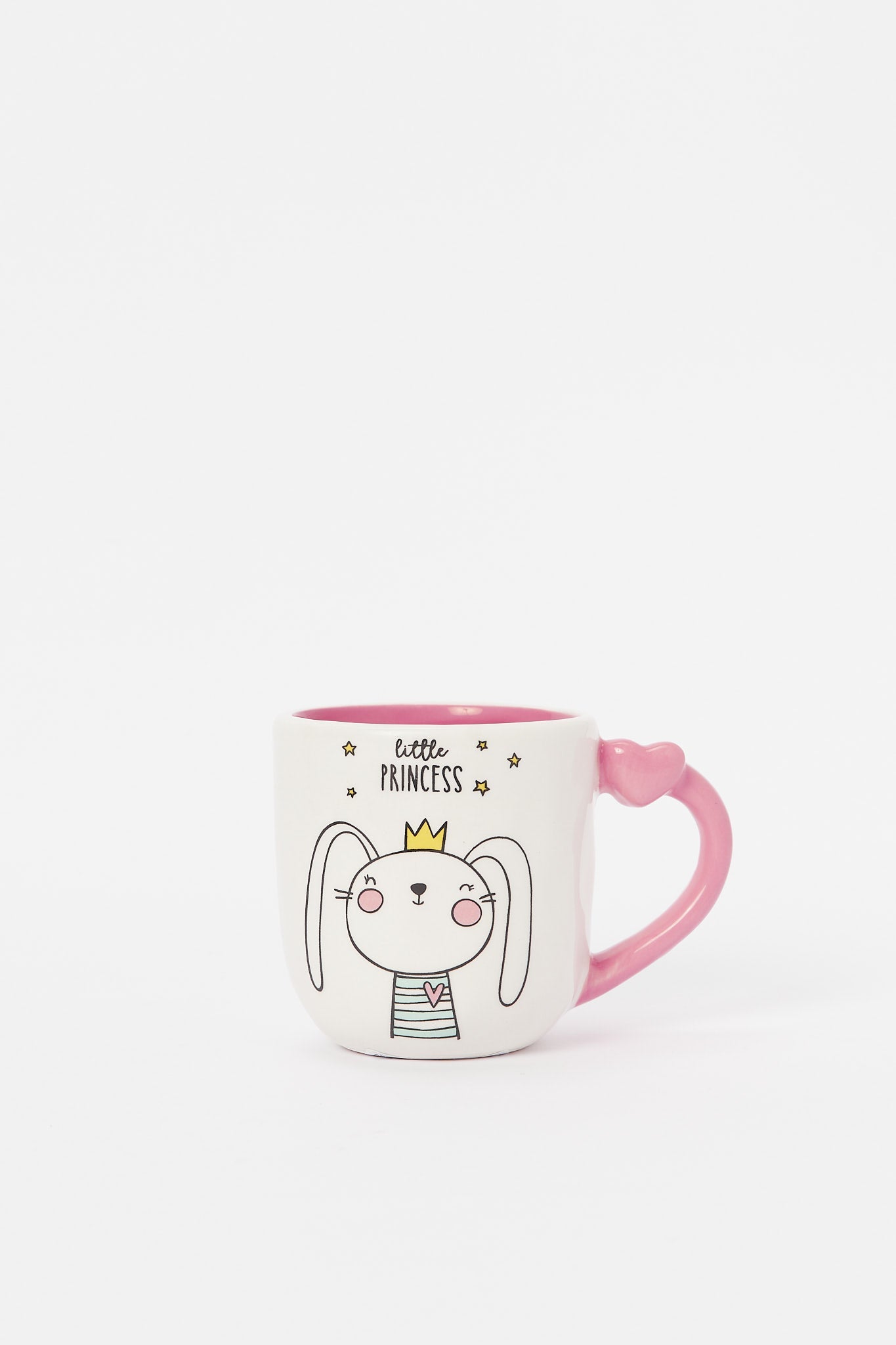 Redtag-Pink-Bunny-Mug-Category:Bottles,-Colour:Pink,-Deals:New-In,-Filter:Home-Dining,-H1:HMW,-H2:DIN,-H3:CRC,-H4:CSN,-HMW-DIN-Crockery,-New-In-HMW-DIN,-Non-Sale,-S23B,-Season:S23B,-Section:Homewares-Home-Dining-