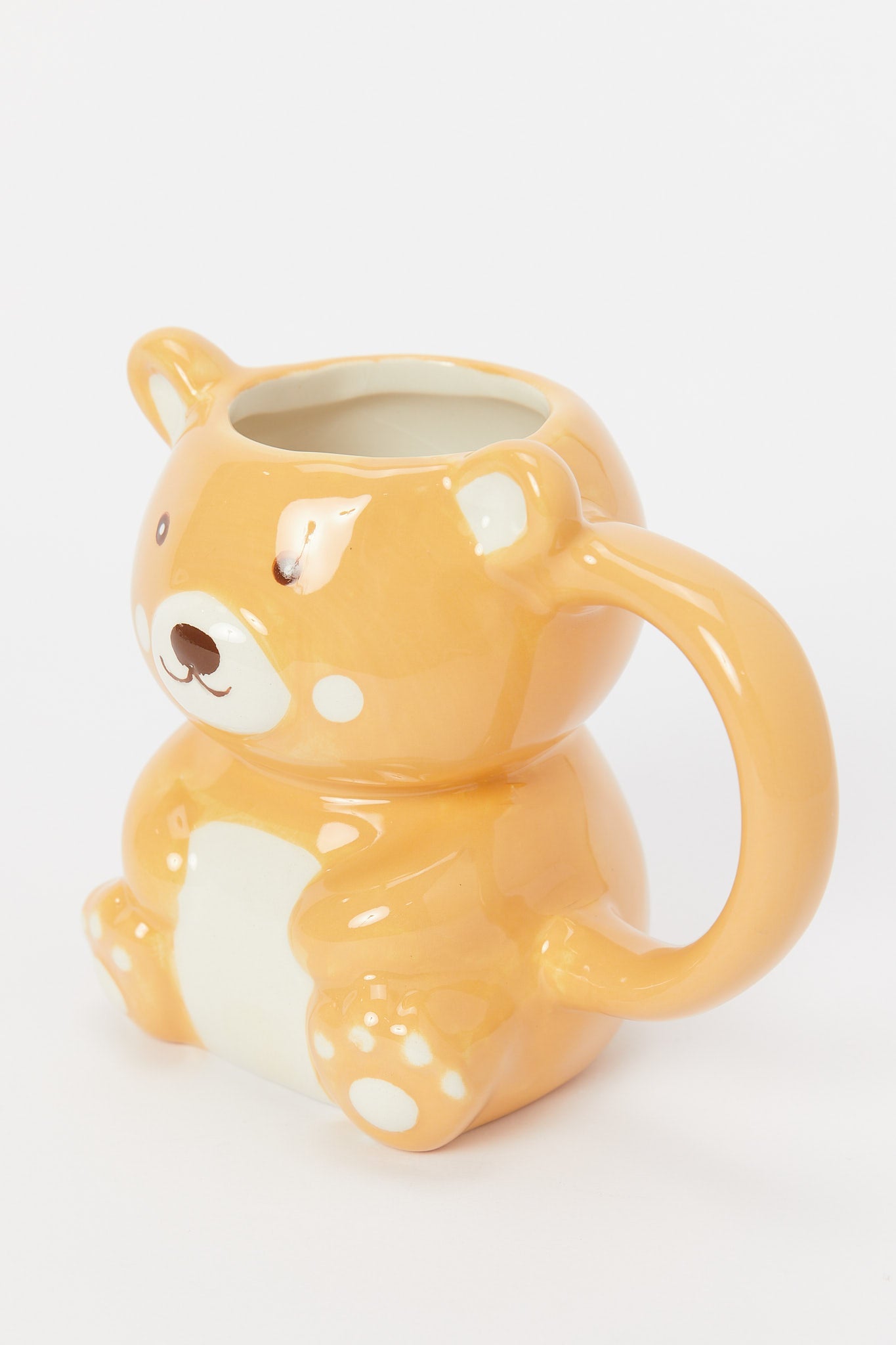 Redtag-Brown-Bear-Mug-Category:Bottles,-Colour:Green,-Deals:New-In,-Filter:Home-Dining,-H1:HMW,-H2:DIN,-H3:CRC,-H4:CSN,-HMW-DIN-Crockery,-New-In-HMW-DIN,-Non-Sale,-S23B,-Season:S23B,-Section:Homewares-Home-Dining-