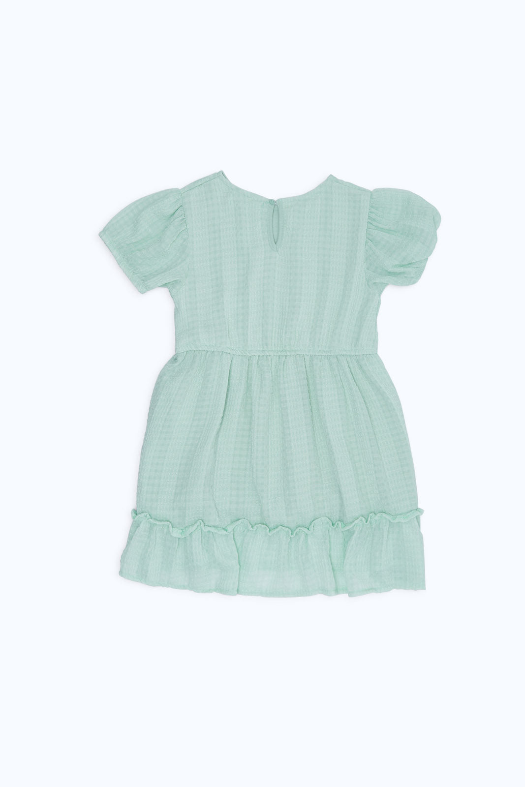 Redtag-Girls-Poly-Jacquard-Dress---White-Category:Dresses,-Colour:White,-Deals:New-In,-Filter:Girls-(2-to-8-Yrs),-GIR-Dresses,-H1:KWR,-H2:GIR,-H3:DRS,-H4:CAD,-New-In-GIR-APL,-Non-Sale,-S23B,-Season:S23B,-Section:Girls-(0-to-14Yrs)-Girls-2 to 8 Years