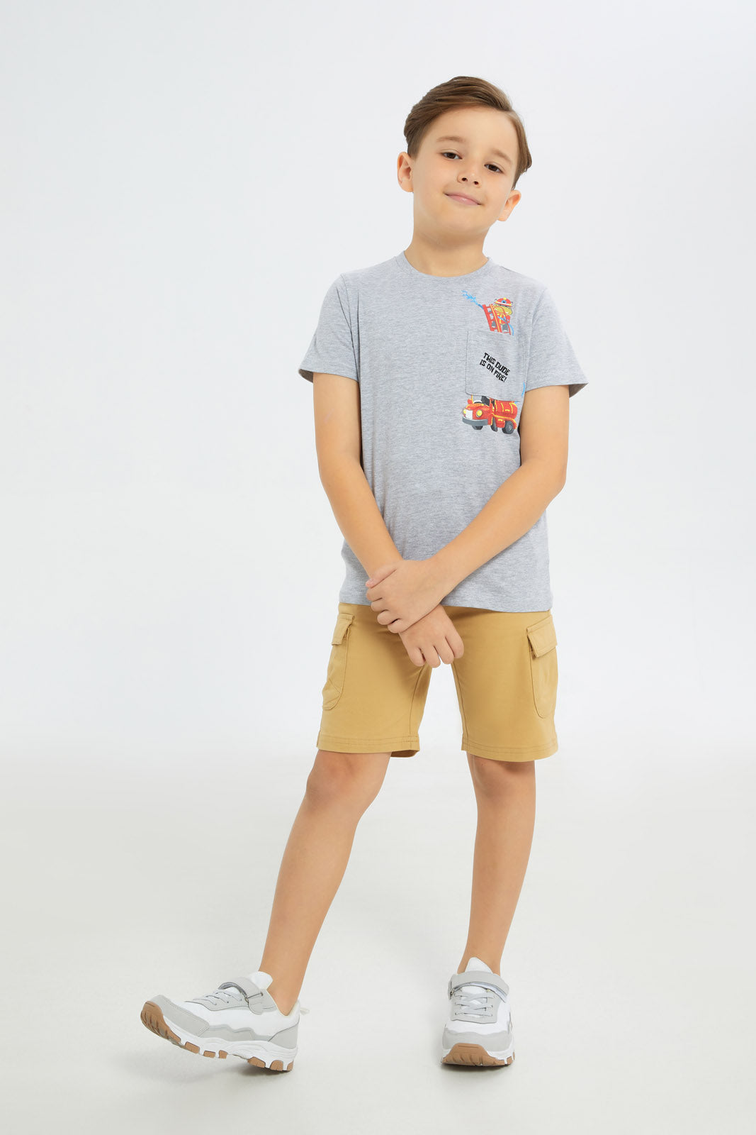 Redtag-Boys-Grey-Pocket-Print-T-Shrit-BOY-T-Shirts,-Category:T-Shirts,-Colour:Grey,-Deals:New-In,-Filter:Boys-(2-to-8-Yrs),-H1:KWR,-H2:BOY,-H3:TSH,-H4:TSH,-New-In-BOY-APL,-Non-Sale,-Promo:TBL,-S23C,-Season:S23C,-Section:Boys-(0-to-14Yrs),-TBL-Boys-2 to 8 Years