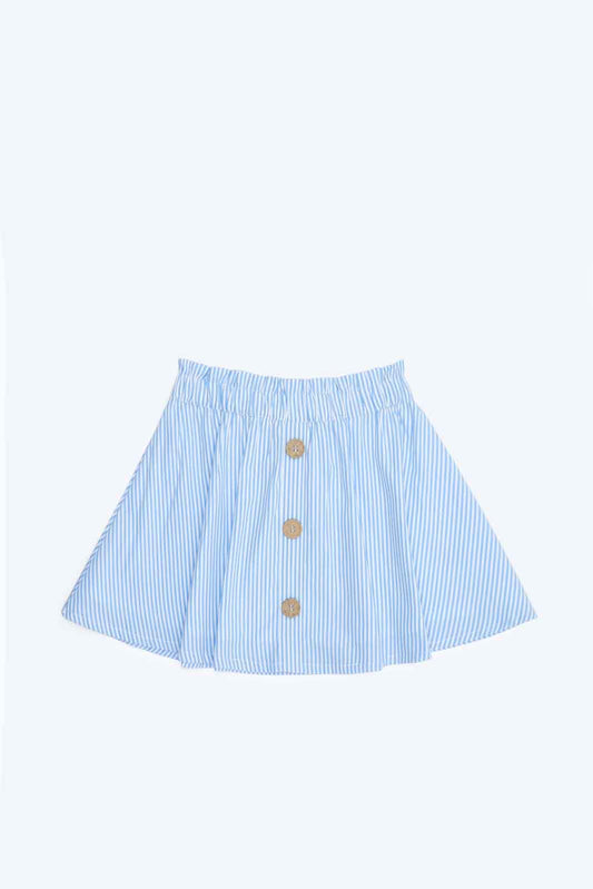 Redtag-Girls-Pink-Striped-Skirt-Category:Skirts,-Colour:Apricot,-Deals:New-In,-Filter:Infant-Girls-(3-to-24-Mths),-ING-Skirts,-New-In-ING-APL,-Non-Sale,-S23B,-Section:Girls-(0-to-14Yrs)-Infant-Girls-3 to 24 Months
