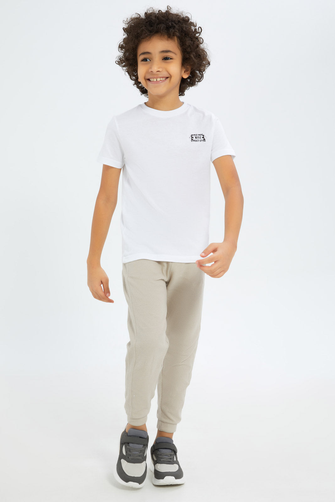 Redtag-Boys-Navy-Space-Print-3-Pc-Pack-Short-Sleeve-T-Shirt-BOY-T-Shirts,-Category:T-Shirts,-Colour:Blue,-Deals:New-In,-Filter:Boys-(2-to-8-Yrs),-New-In-BOY-APL,-Non-Sale,-S23C,-Section:Boys-(0-to-14Yrs),-VLM-Boys-2 to 8 Years
