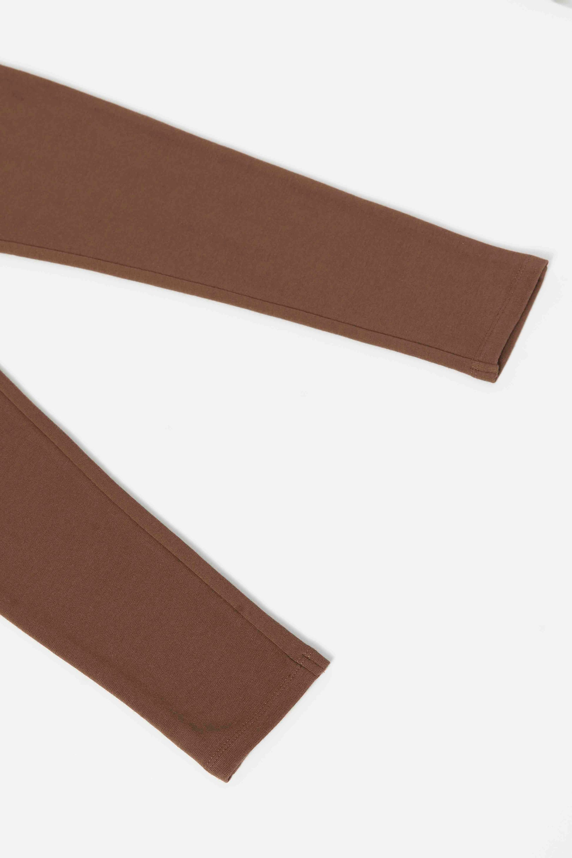 Redtag-Girls-Brown-Knitted-Jeggings-Category:Jeggings,-Colour:Brown,-Deals:New-In,-Filter:Girls-(2-to-8-Yrs),-GIR-Jeggings,-New-In-GIR-APL,-Non-Sale,-S23B,-Section:Girls-(0-to-14Yrs)-Girls-2 to 8 Years